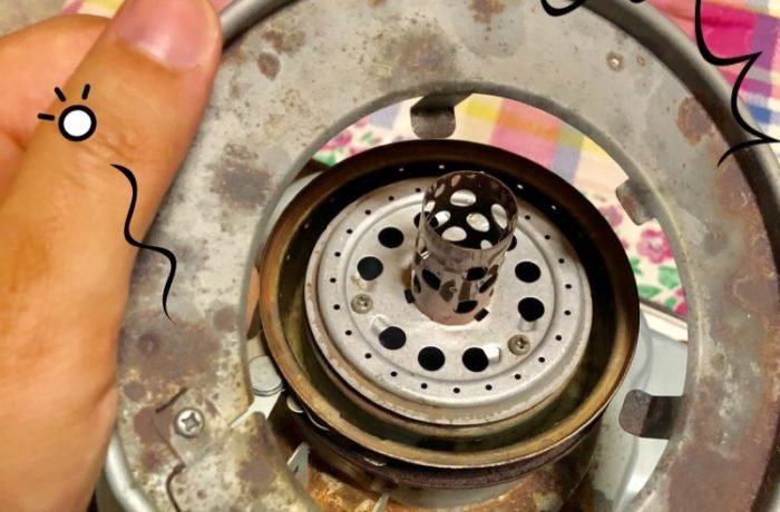 DIY”反射式石油ストーブの芯交換・点火ヒーター修理｜Fujiya