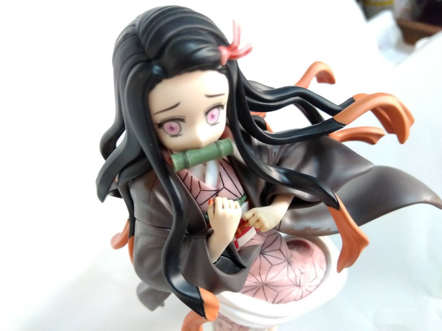 鬼滅模型・竈門禰󠄀豆子（バンダイS）#5～完成＆製作後記｜はりす