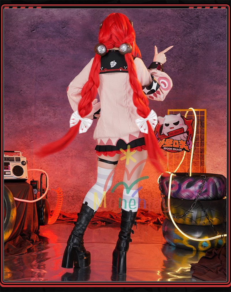 Monenjoy ゼンレスゾーンゼロ 浮波柚葉 コスプレ衣装 完全再現