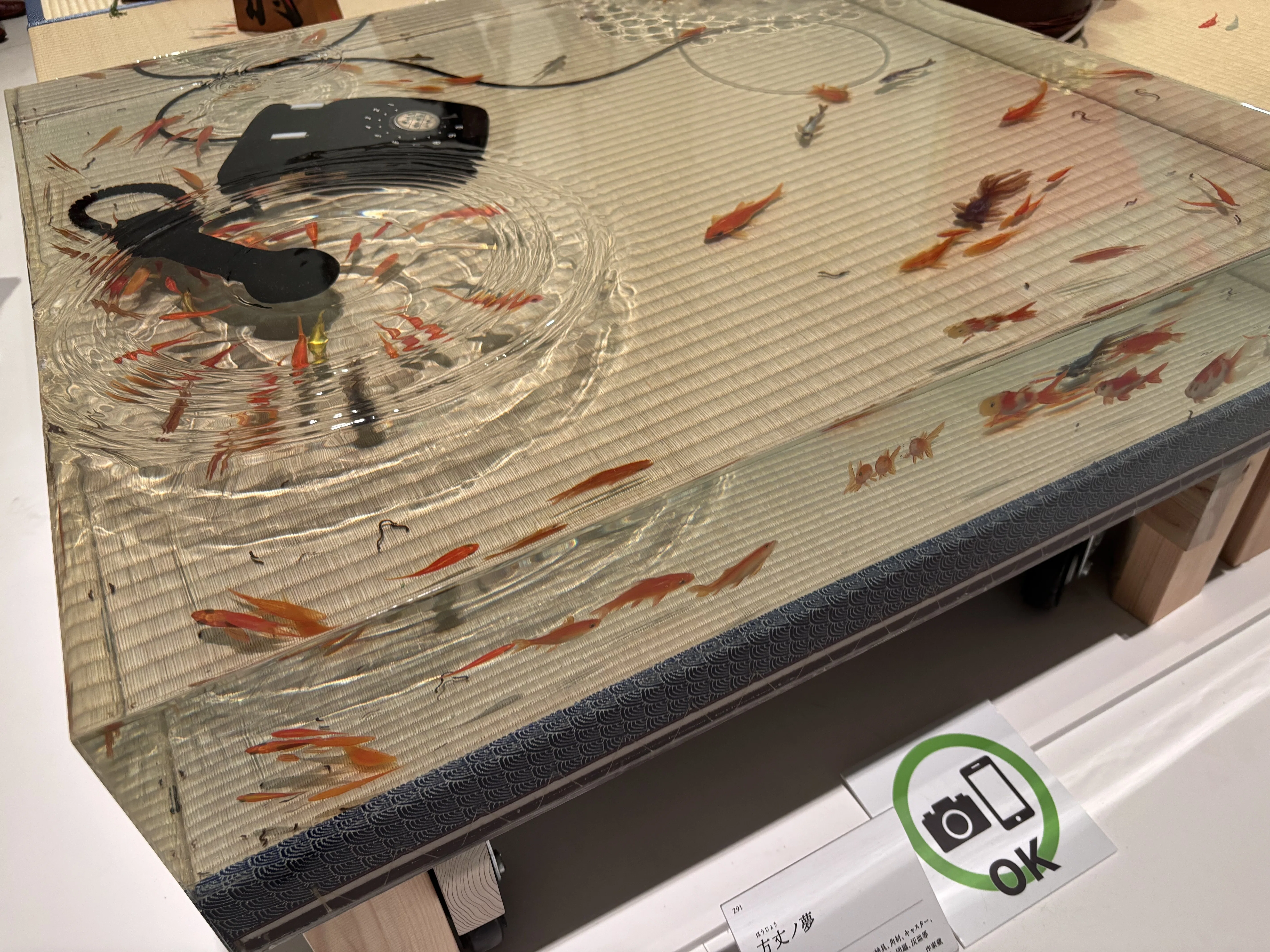 イベント・お出かけメモ＃52 金魚絵師 深堀隆介展（於 あべのハルカス
