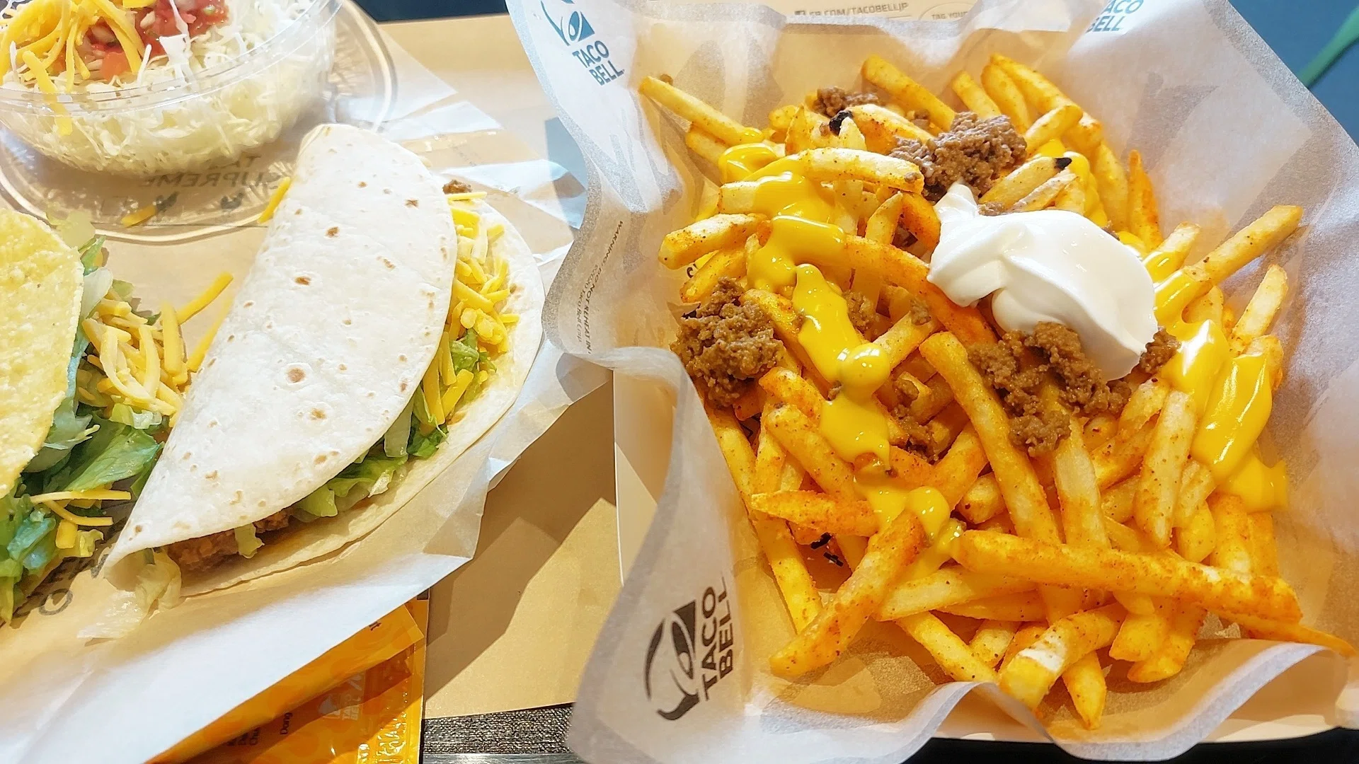 チェーン店 グルメ 】 タコベル（TACO BELL) お台場店｜Taka