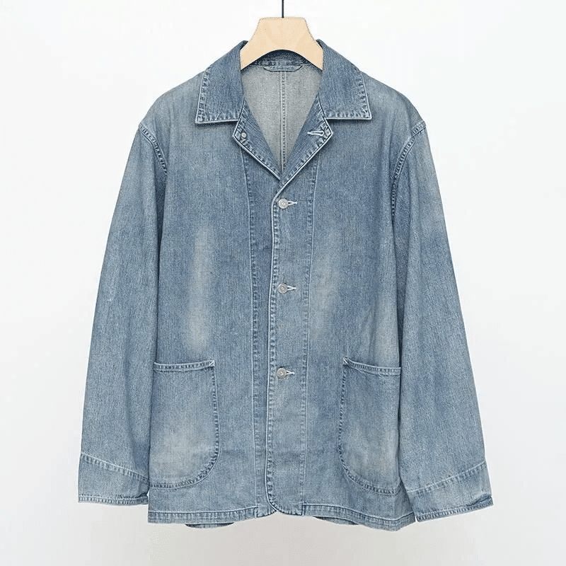 再入荷！！【ULTERIOR】FADED LIGHT DENIM COVERALL｜THIRTY' THIRTY'