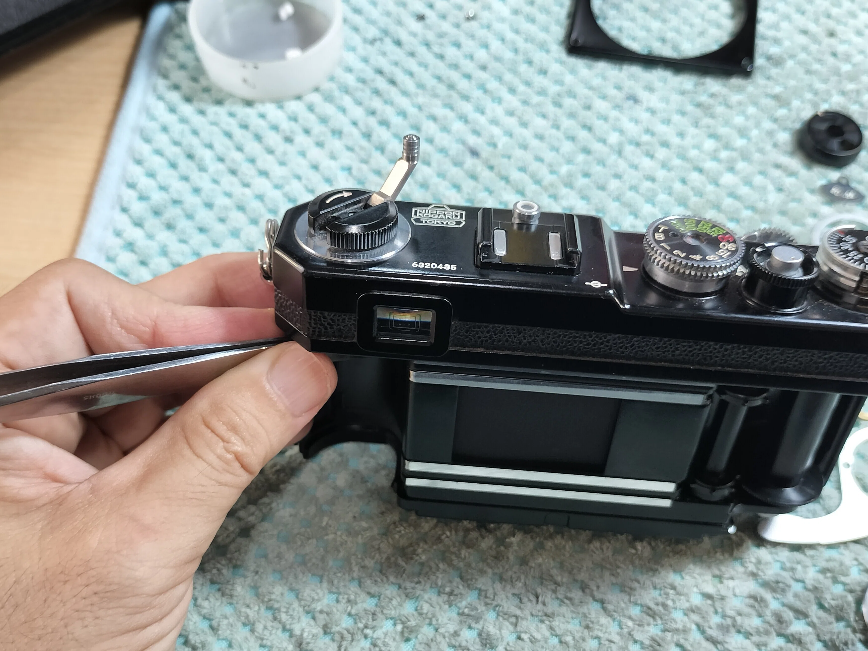 Nikon S3の分解｜フィルムカメラ修理のアクアカメラ