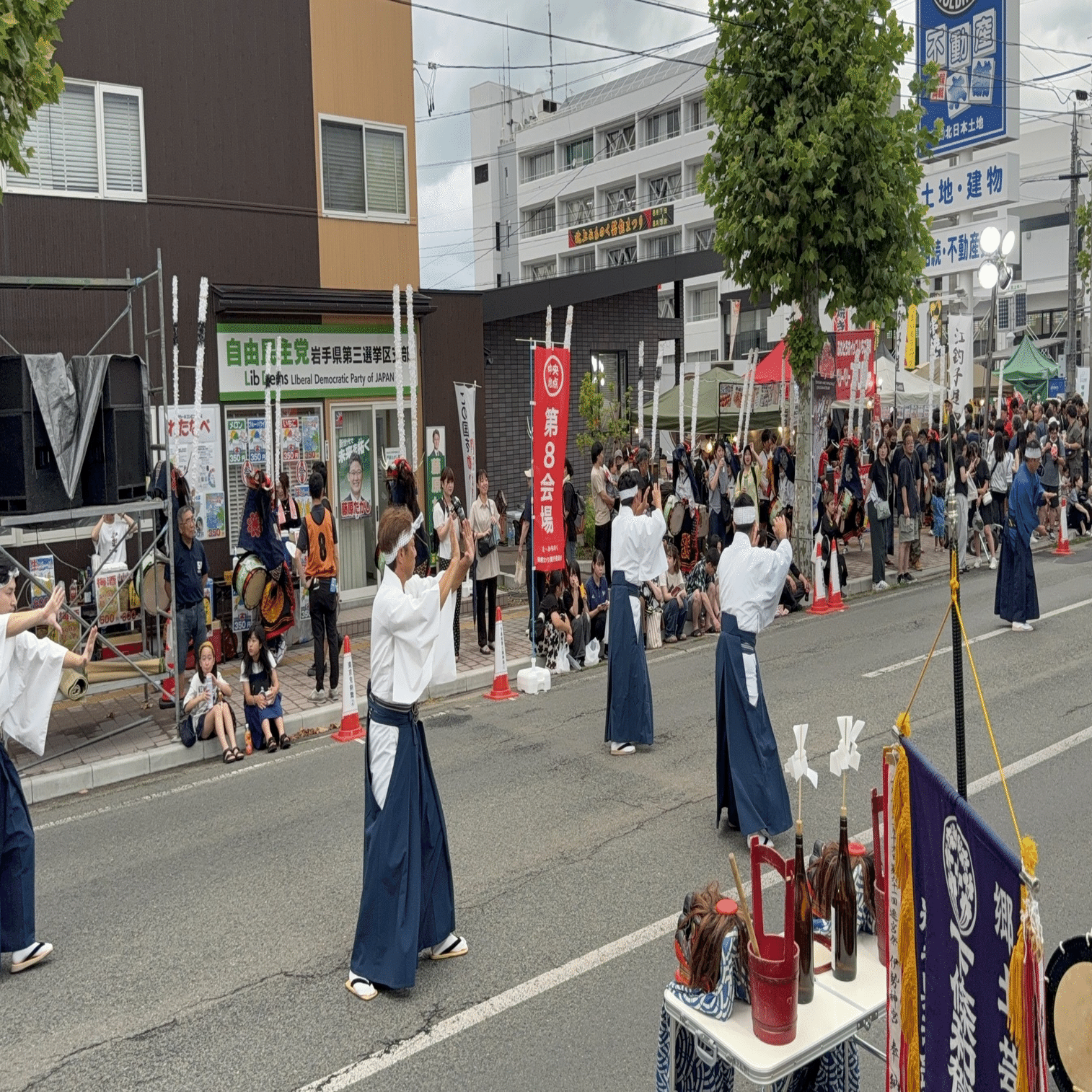 北上・みちのく芸能まつり おまつり広場（2025年8月2日）｜Yukihiko