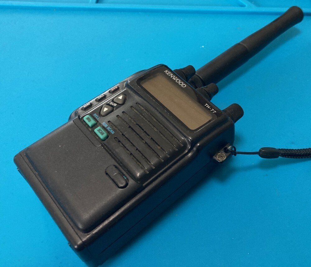 KENWOOD TH-77 アマチュア無線トランシーバー 無線機(受信専用)入れ替え Kenwood TH-77 → Quansheng UV-K6