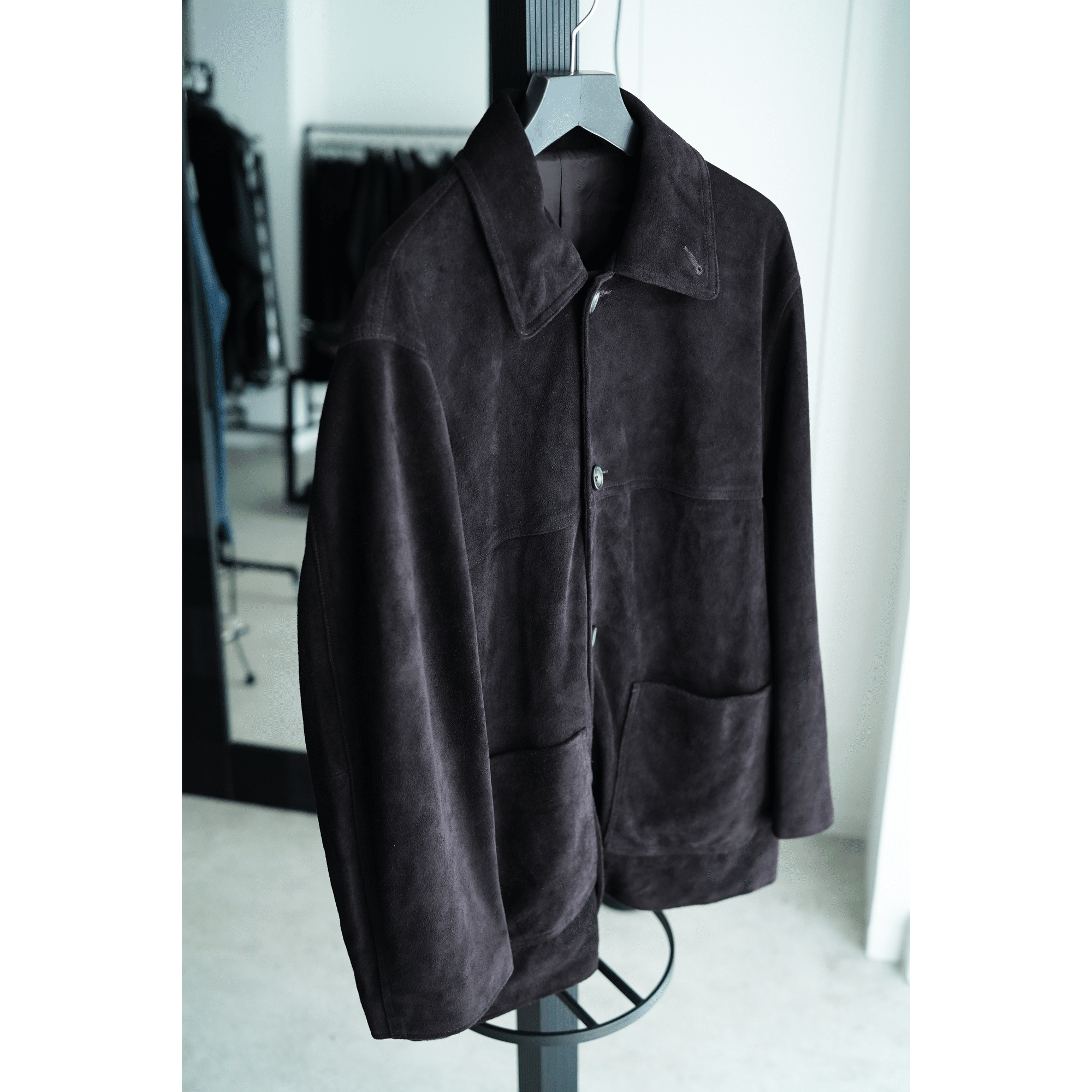 今年の秋はスウェードで。 ssstein（シュタイン） Cow Suede Car