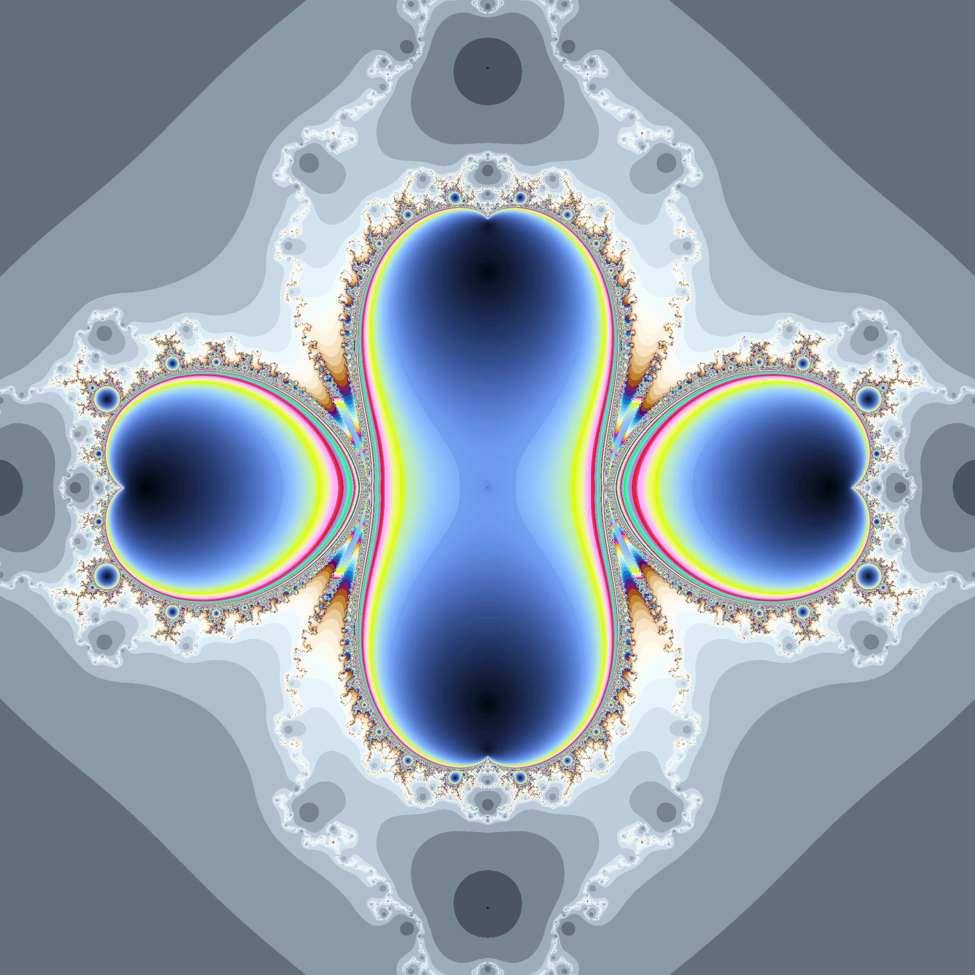 This Week's Fractal 95 (c/(0.5z^5-0.3z^3-1.6z))｜108Hassium