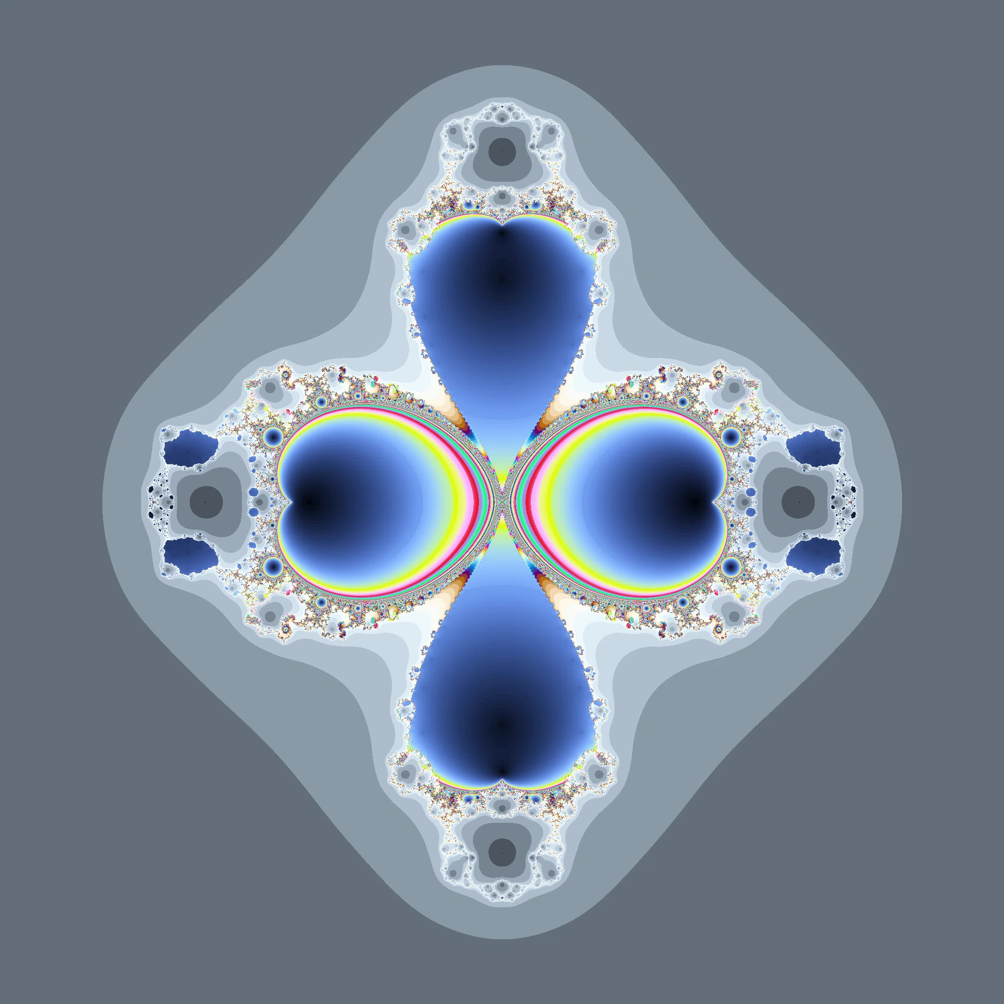 This Week's Fractal 95 (c/(0.5z^5-0.3z^3-1.6z))｜108Hassium