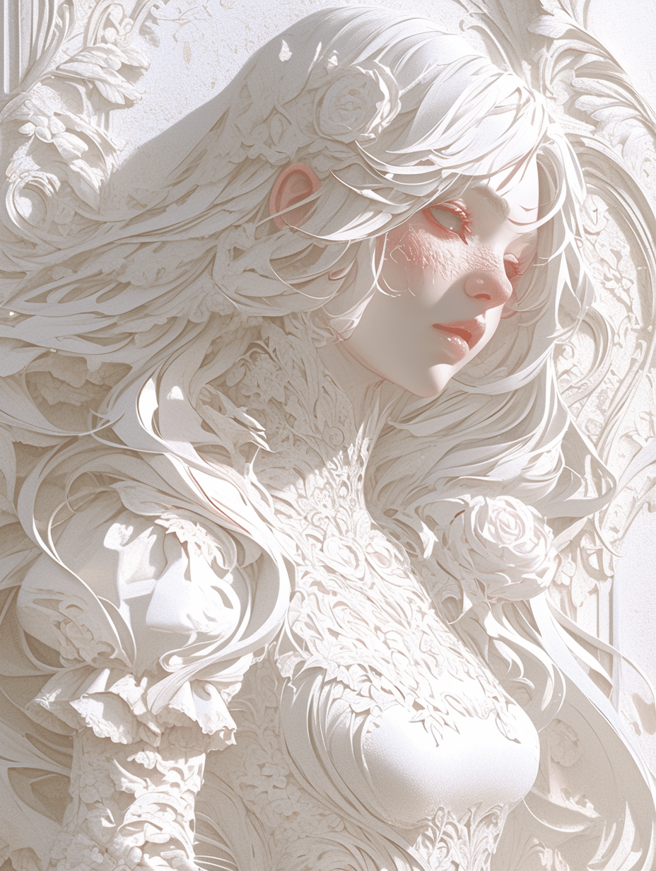 【ゆあ】絵画　写真プリント　フチ無し　1:1　アート　Midjourney 捧02】絵画写真プリントフチ無し1:1アート絵Midjourney（本日