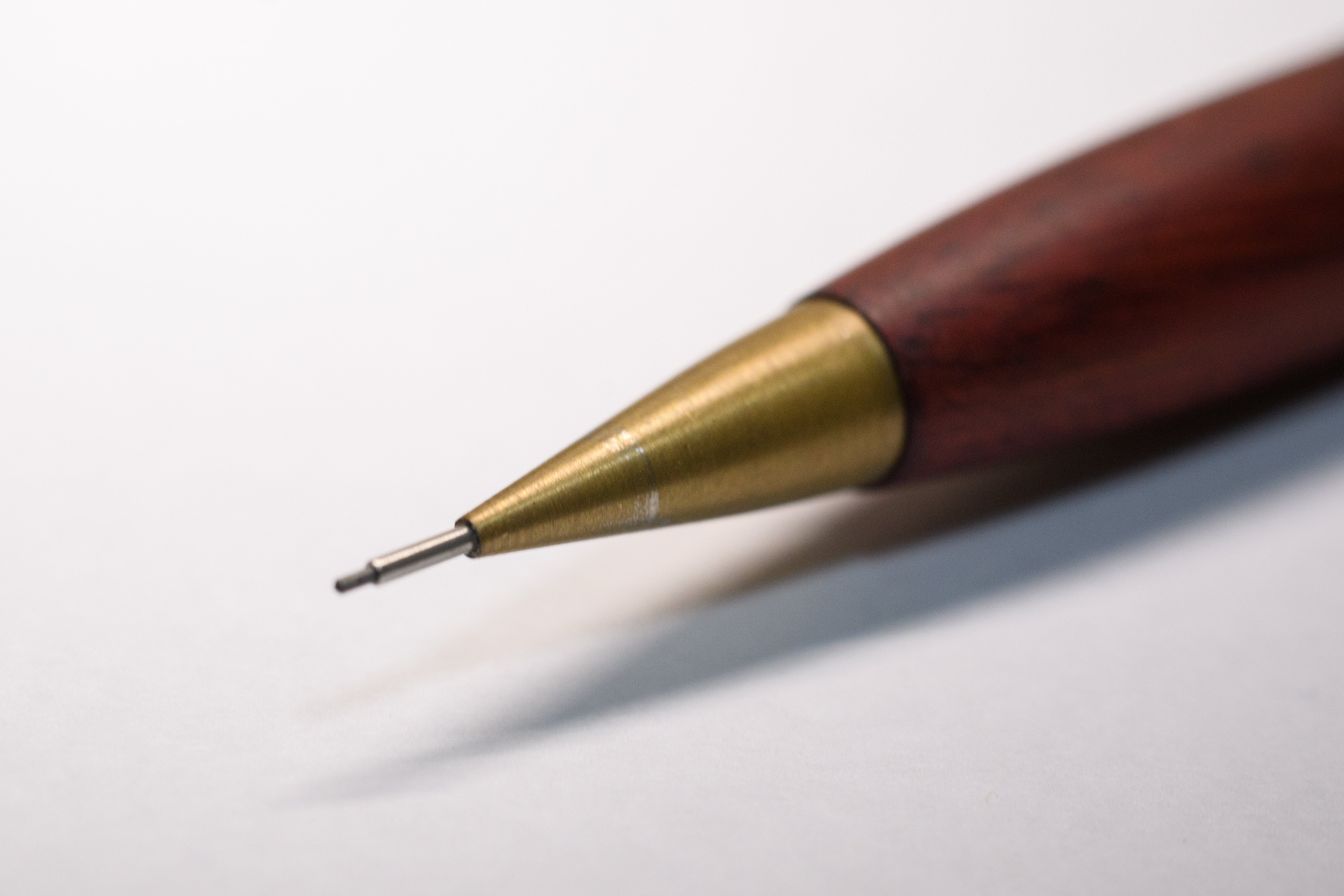 ニコラスヘミングウェイ　シャーペン English Subs】【Wood×Brass】Minimal and Beautiful Pencil