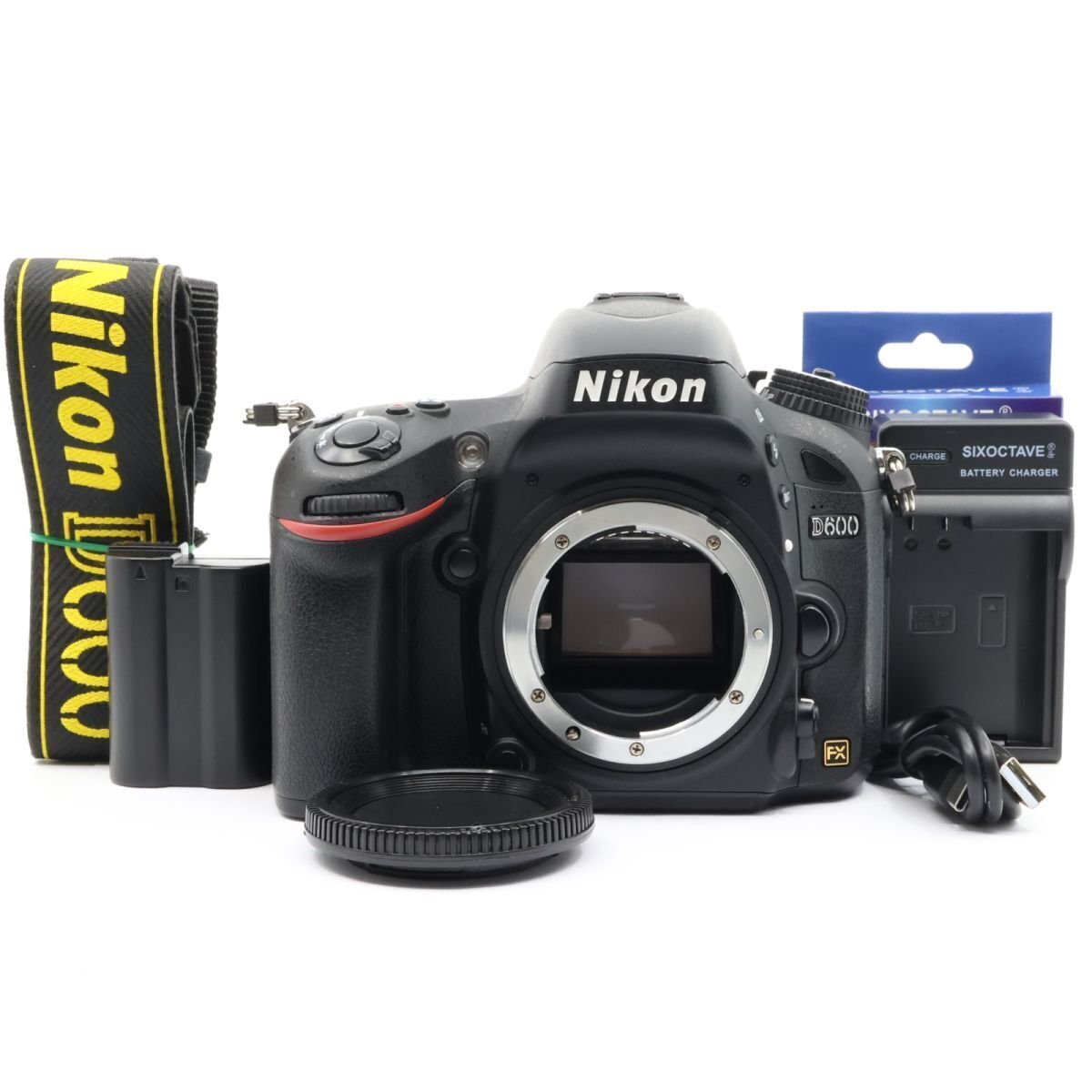 ★超美品★ Nikon ニコン D600 ボディ #12945 ニコン Nikon D600 ボディ SDカード(16GB)付き : カメラの