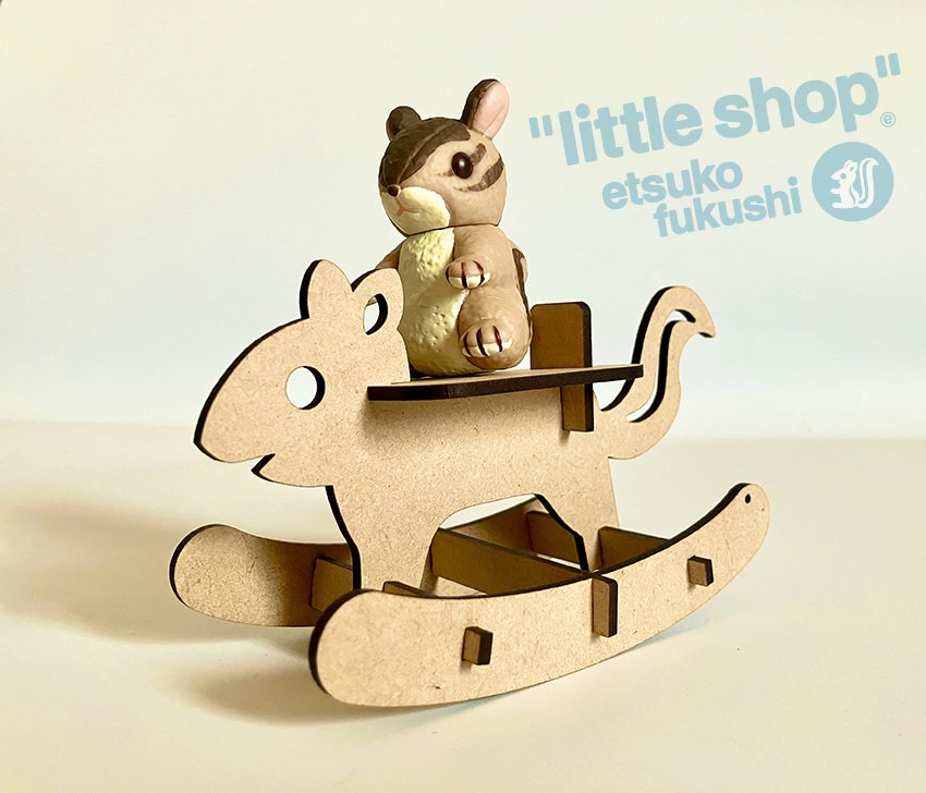 イベント】夢のミニチュア家具デザイン⁉︎歌工房さん原案でリスのミニ