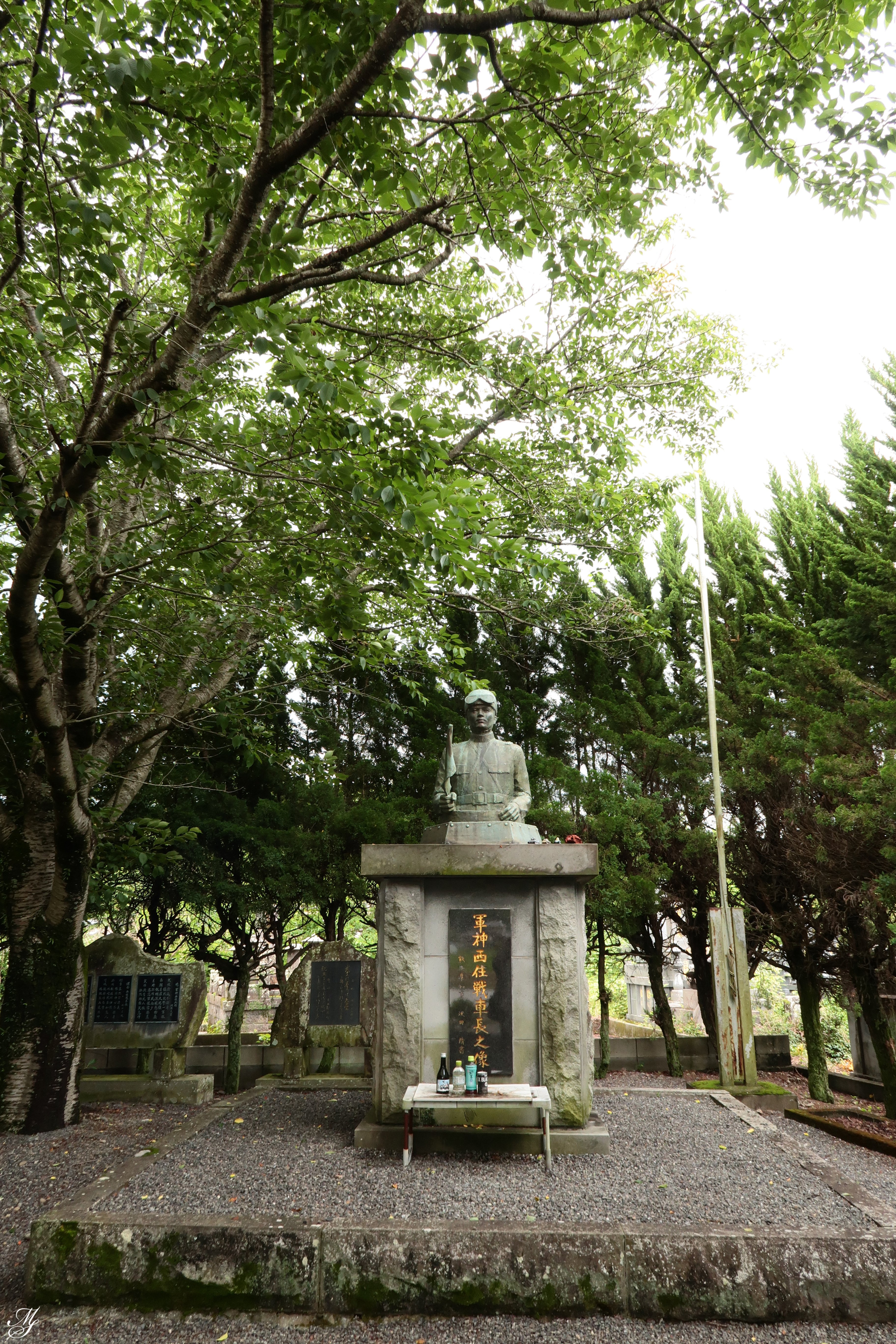 軍神西住戦車長之像｜aki mura