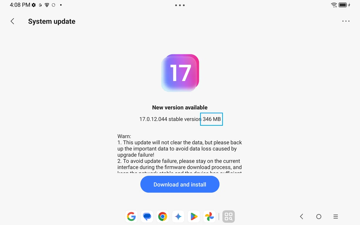 Y700(Gen3)変態ota update｜limzei89