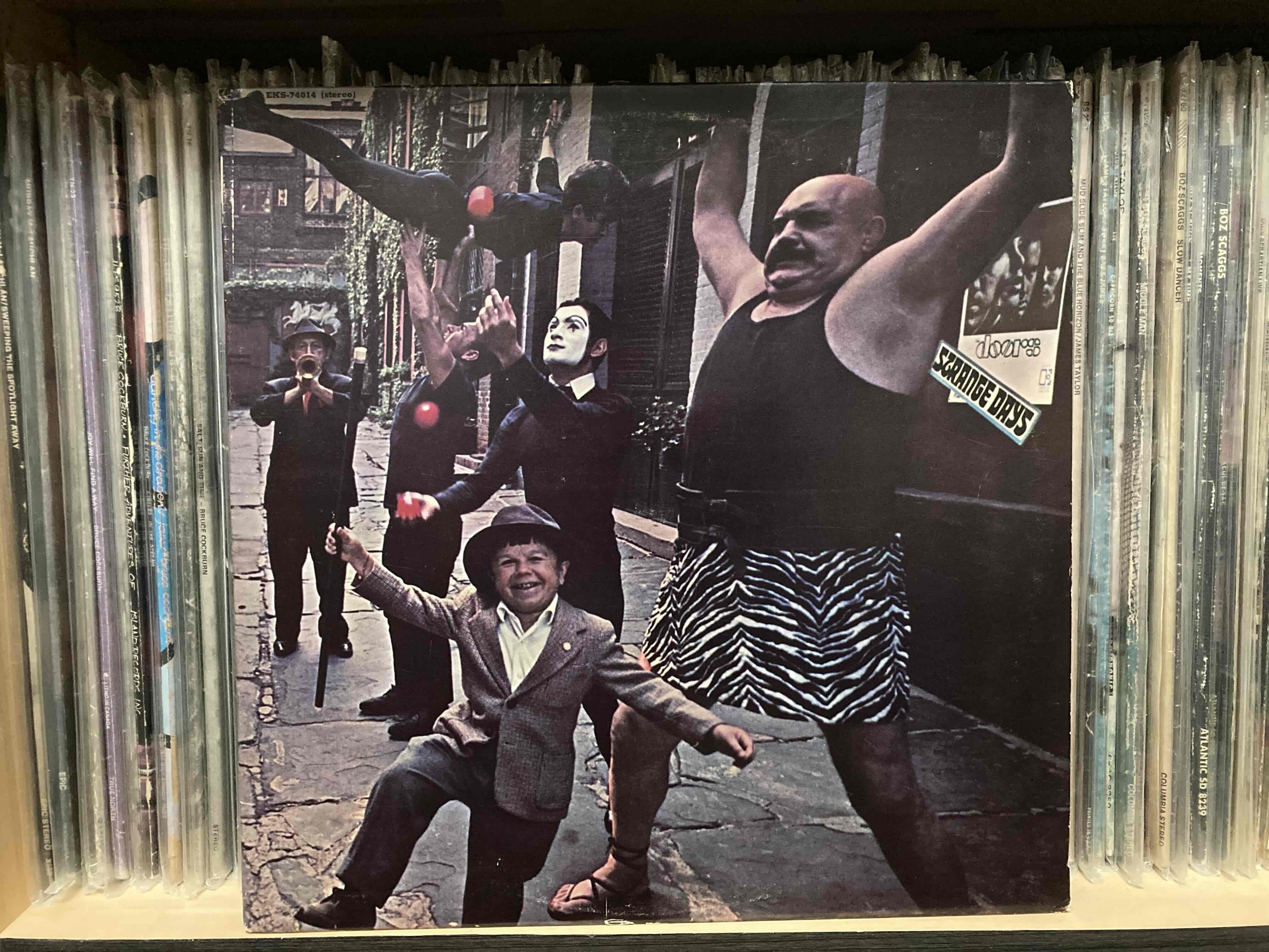美盤 USオリジナル 手書マトドアーズ Doors Strange Days 美盤 USオリジナル 手書マトドアーズ Doors Strange Days