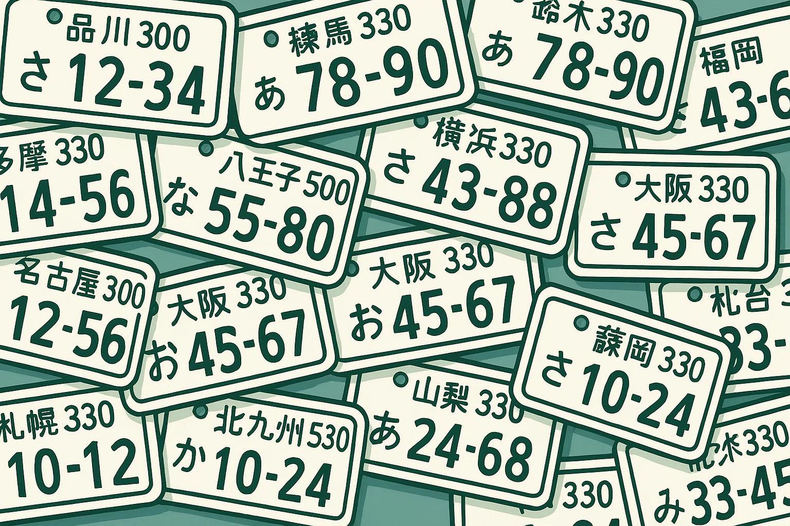 B宝館 展示余話 番外編 #1 <ナンバープレートのあれこれ>｜B宝館