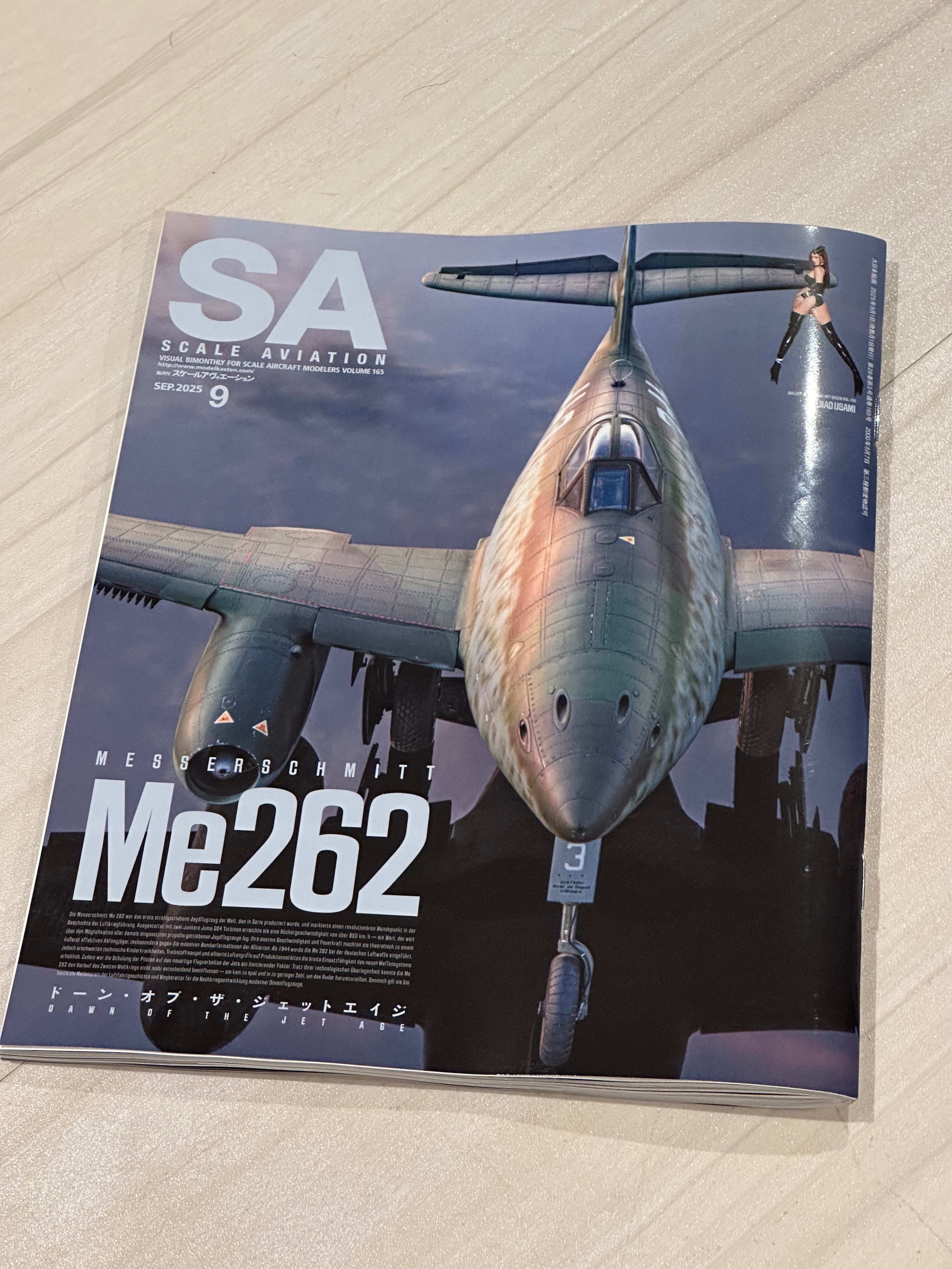 作例紹介】スケールアヴィエーション9月号 ダス・ヴェルク 1/32