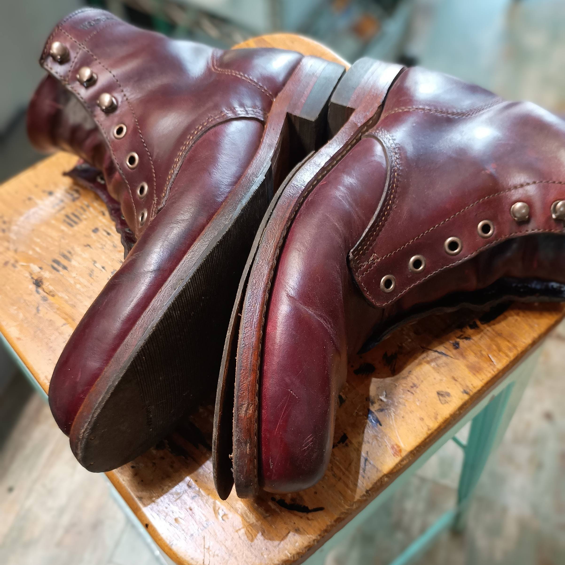 ハーフラバー補強】Wolverine 1000 Mile Bootsのハーフラバー｜CREA