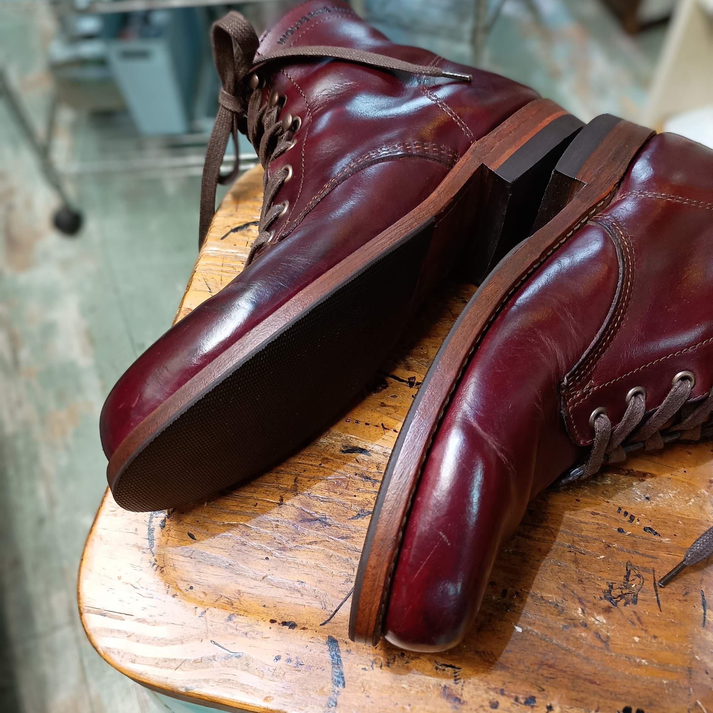 Wolverine 1000 Mile US7 ソール新品 ハーフラバー ハーフラバー補強】Wolverine 1000 Mile Bootsのハーフラバー｜CREA