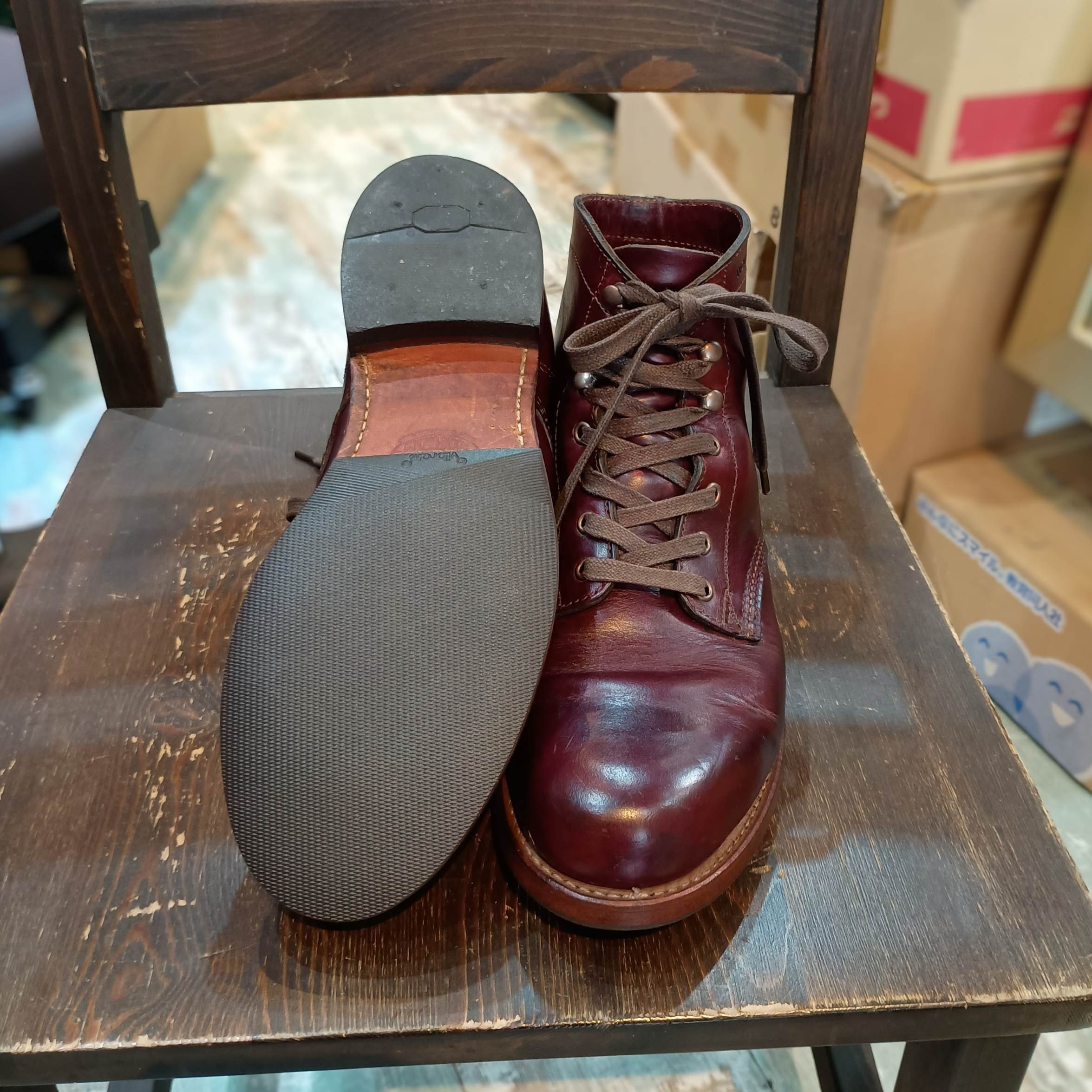 ハーフラバー補強】Wolverine 1000 Mile Bootsのハーフラバー｜CREA