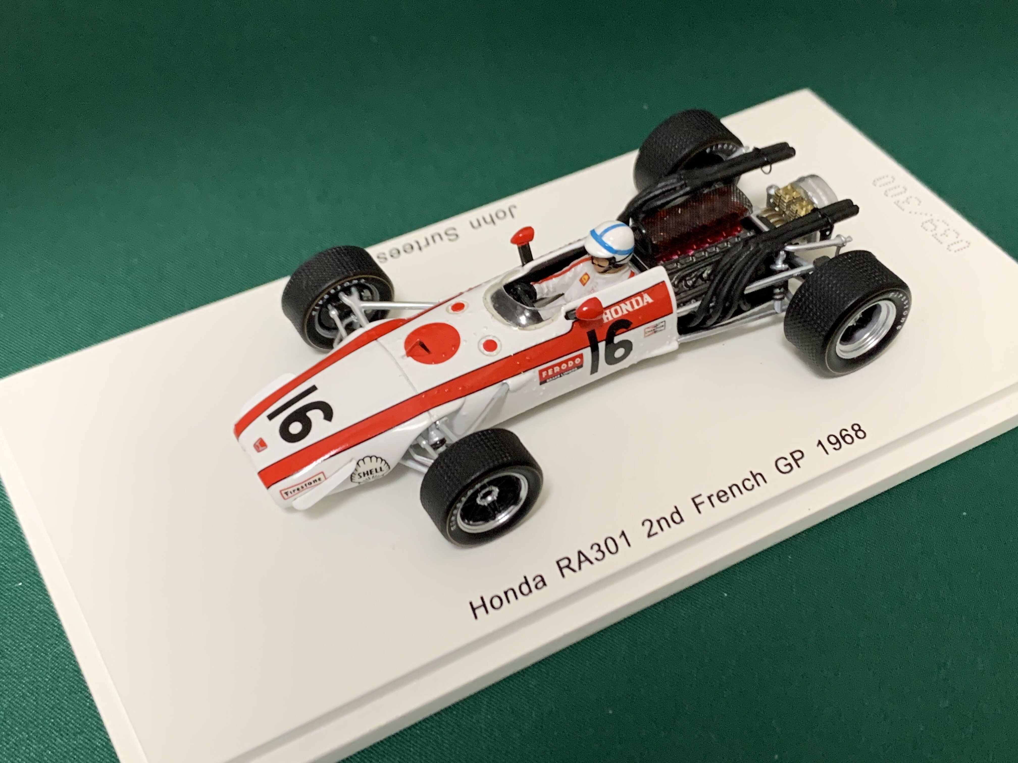 HONDA RA273F1(1/20エブロ製) Yahoo!オークション - エブロ 1/20 ホンダ F1 RA273 EBBRO 1/20 HONDA