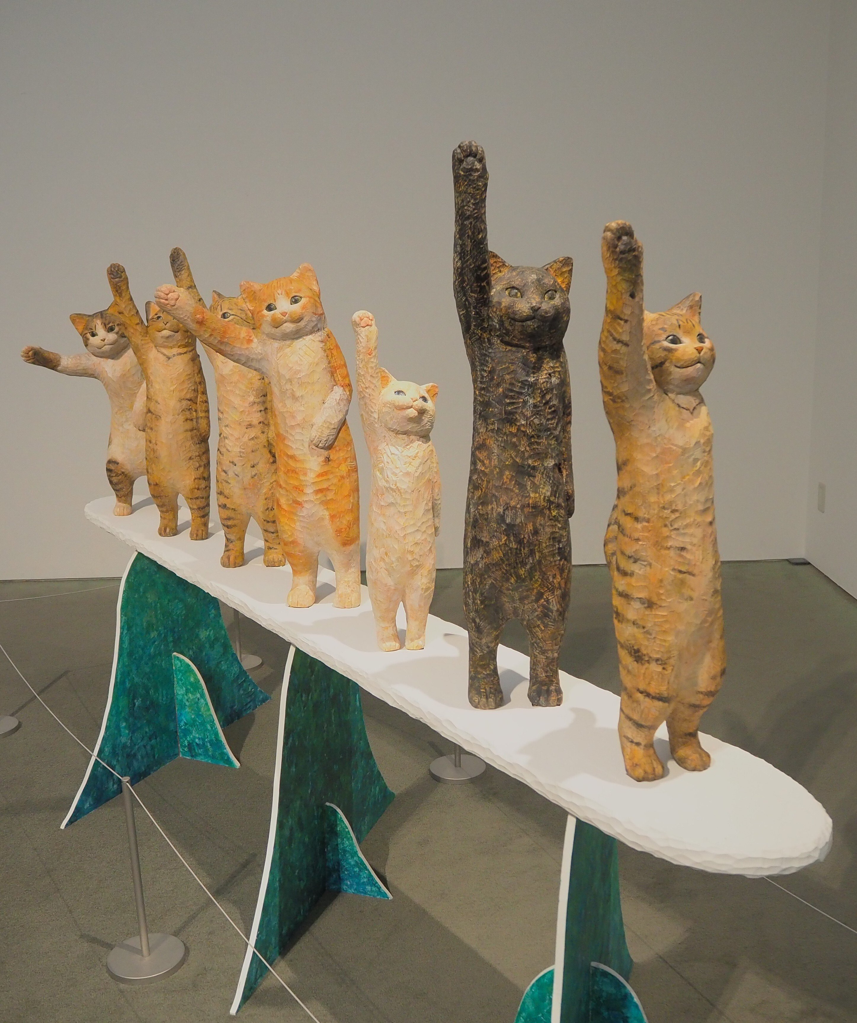 花房さくらさんの木彫展に行ってきました。｜あられんこん