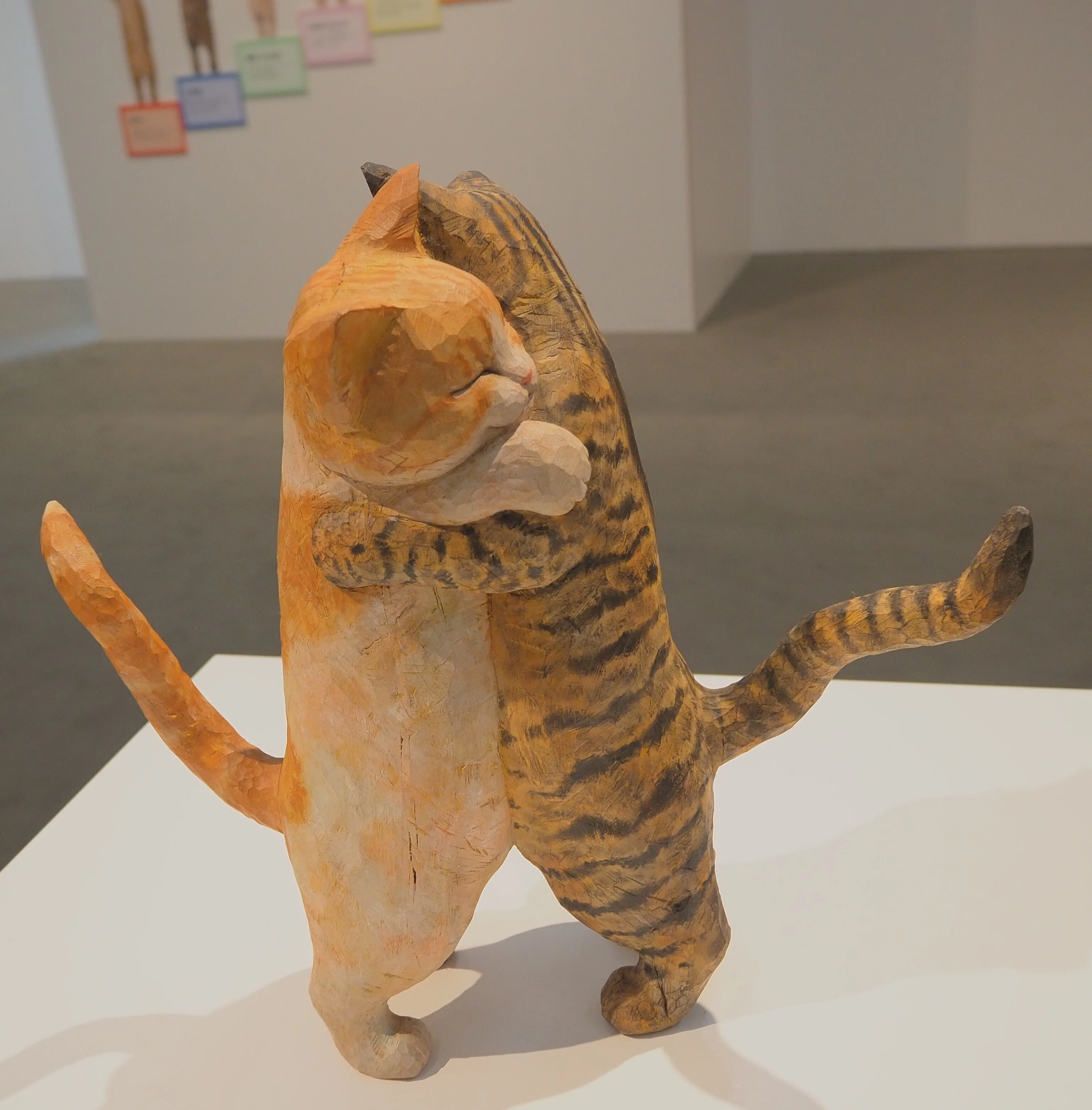 花房さくらさんの木彫展に行ってきました。｜あられんこん