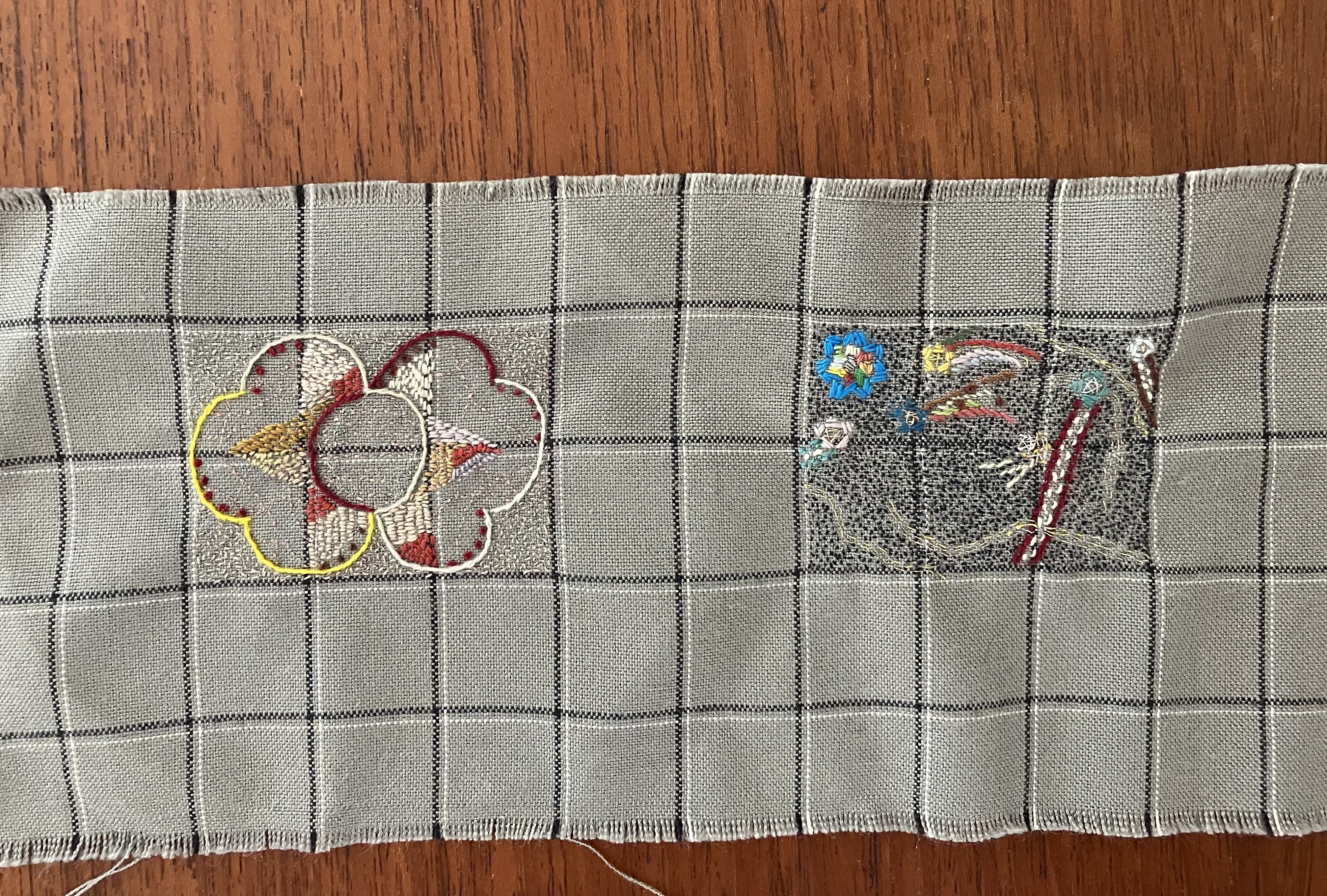 刺繍の落書き 2025.8-2｜itosep