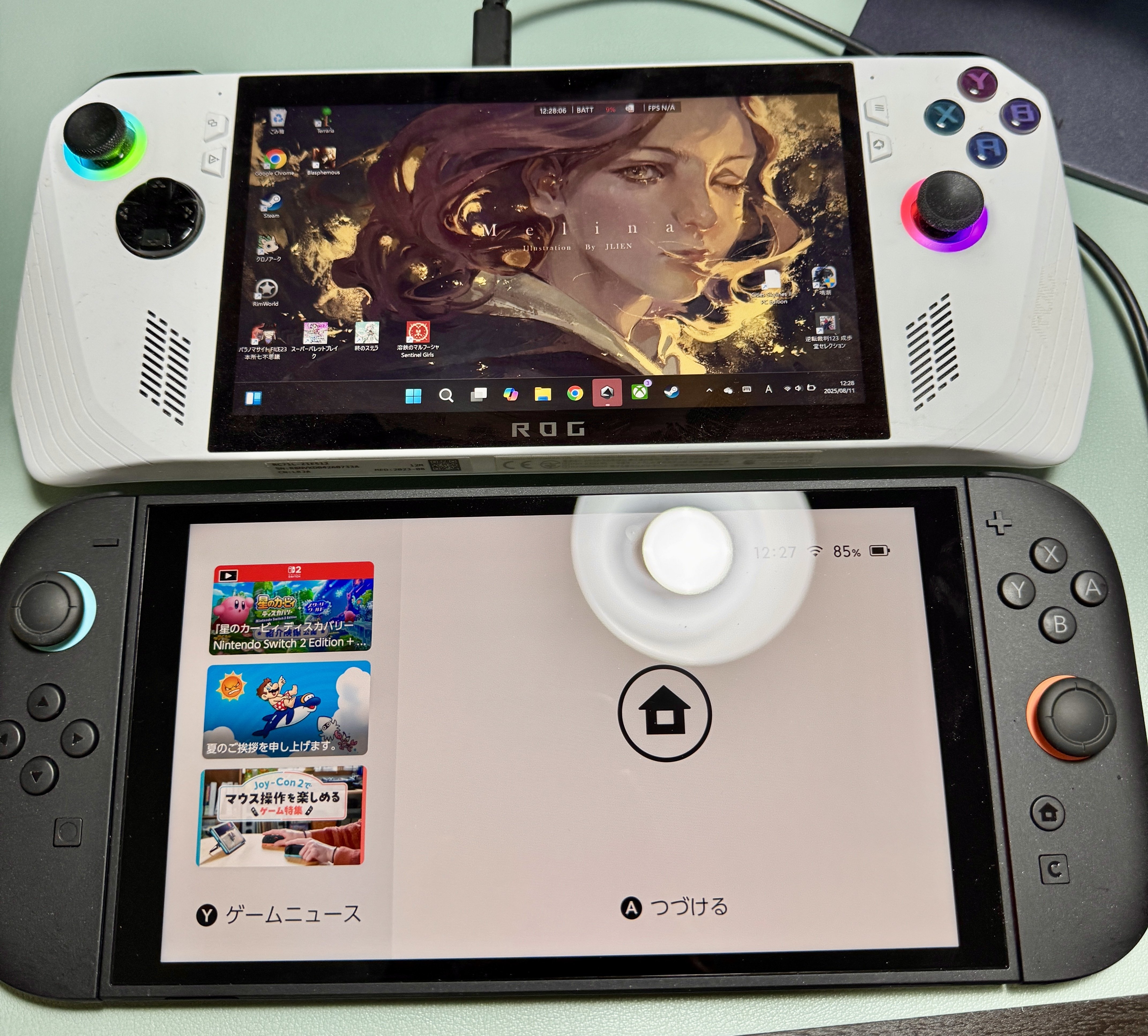 ニンテンドースイッチ2がやってきた！有機ELモデル＆Liteと比較して
