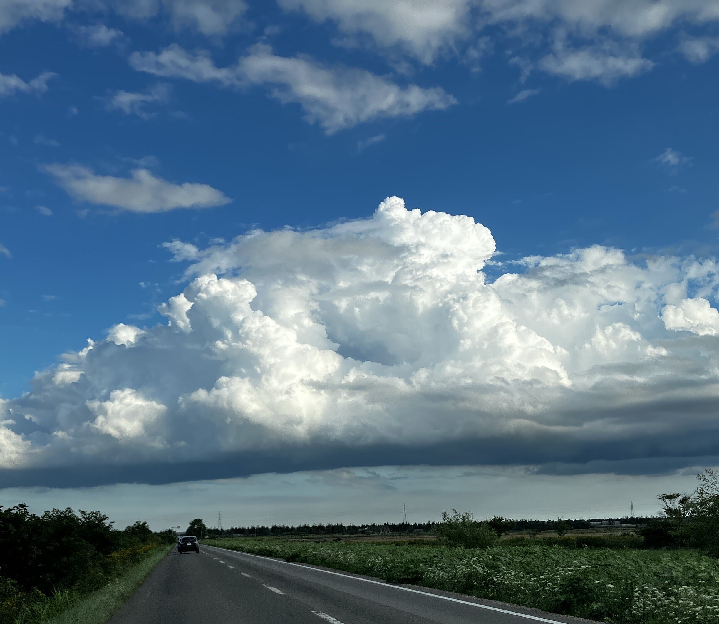 夏の雲 イラストのような夏の風景 . . . . #Nikonz7 #夏休み #夏