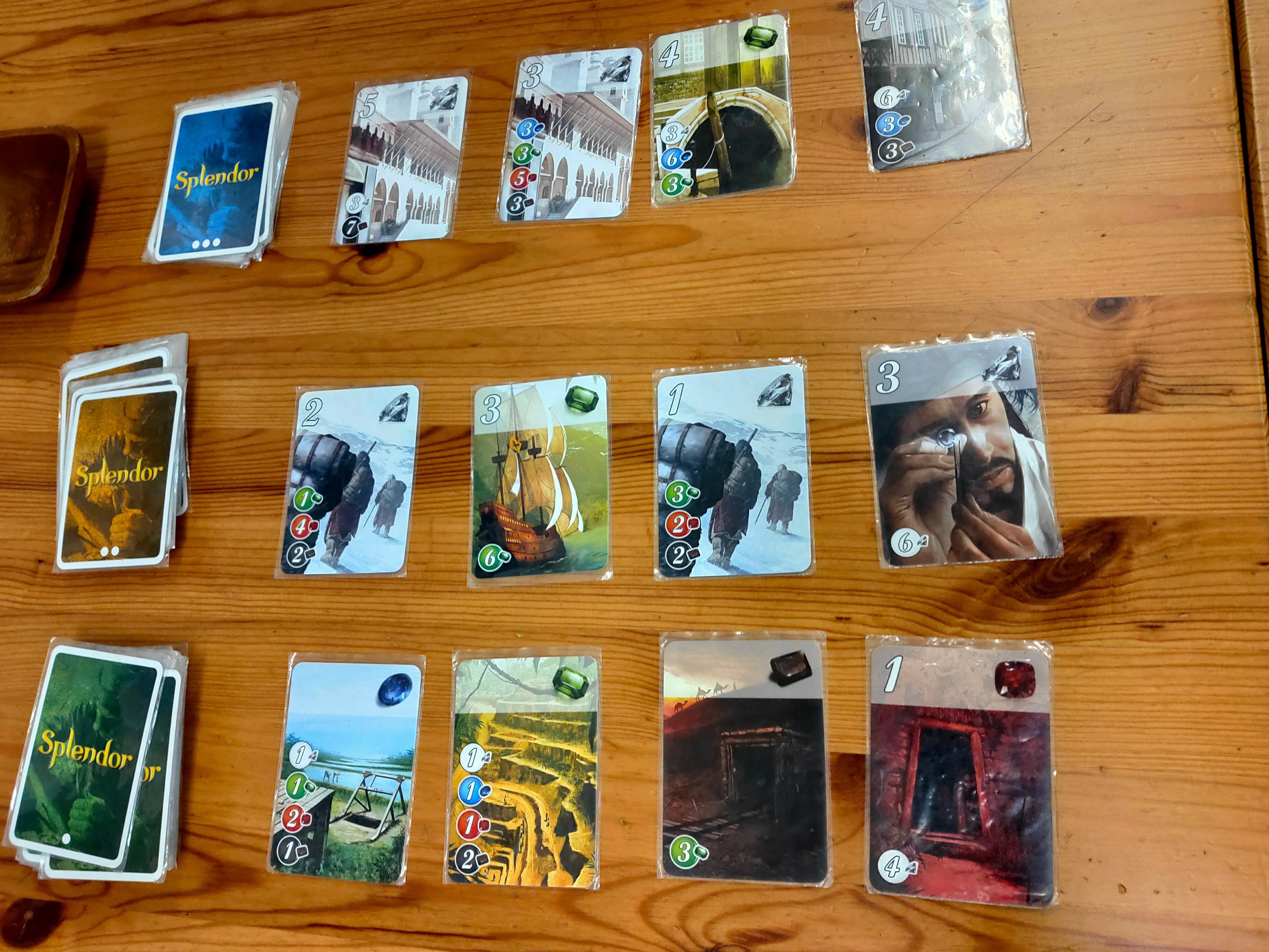 Splendor 宝石の煌めきは無償で宝石ゲットな豪商が発生する