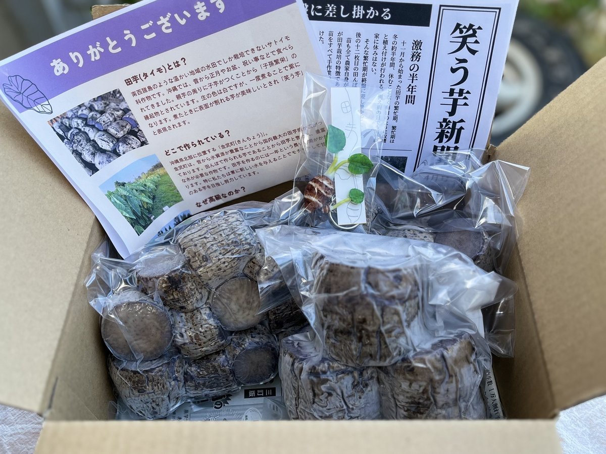 【旧盆限定】田芋農家のおすすめ