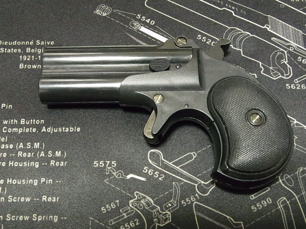 懐かしのトイガン 分解note その8 カナマル商事 デリンジャー｜ももみ堂