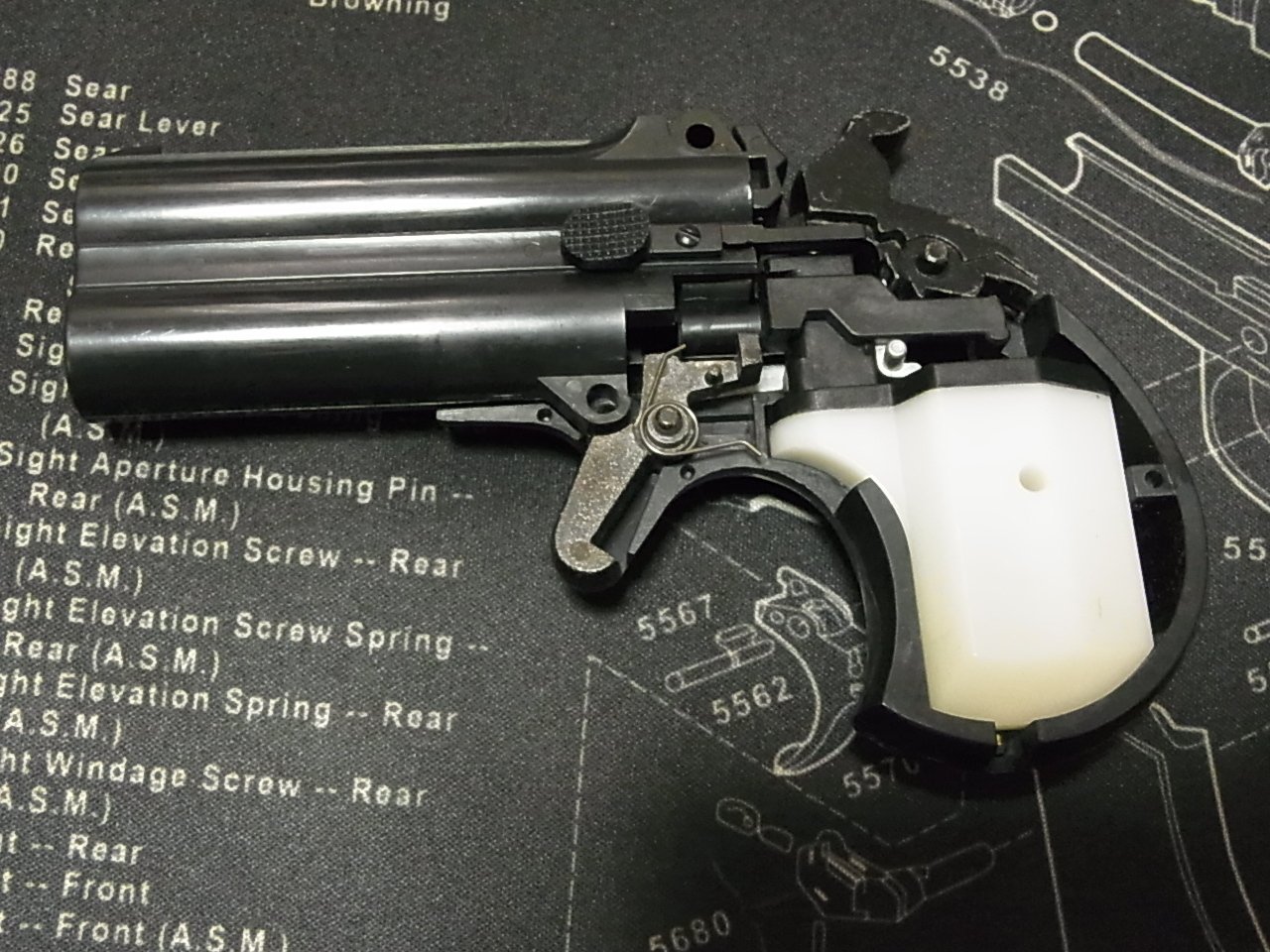 カナマル社レミントンダブルデリンジャー