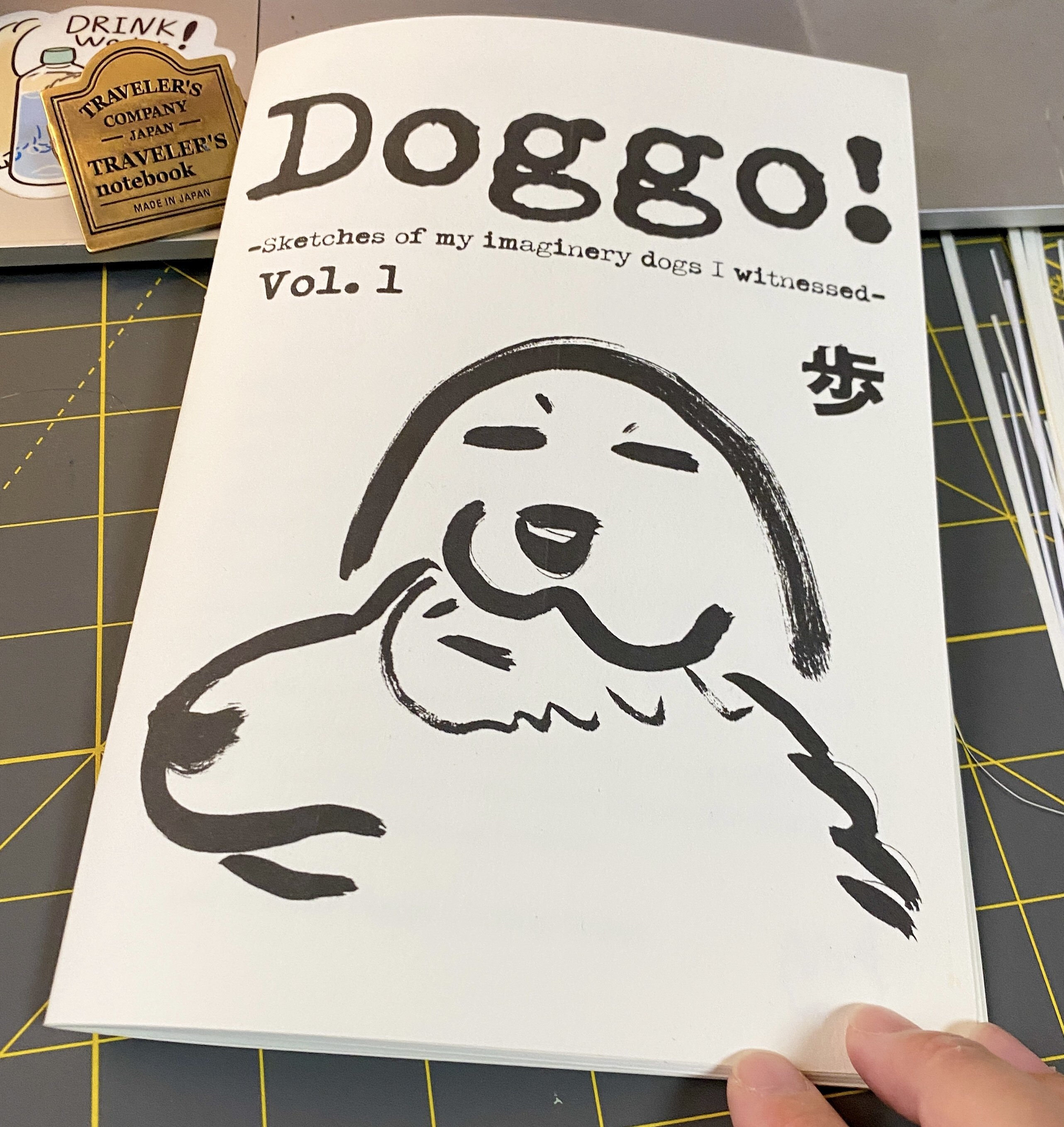 ZINE制作】印刷所に見劣りしないモノクロアートブックを手作りする！｜歩