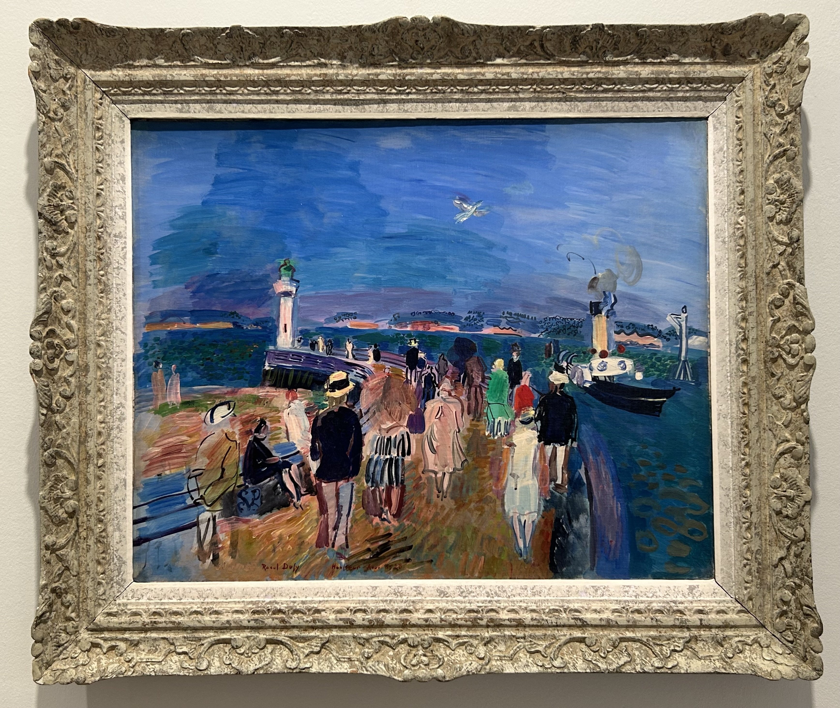 LEON3　Helene Majera 「海辺」 水彩　パリ市立美術館 子供のためのオルセー美術館(210)妄想夏休み、どこに行く