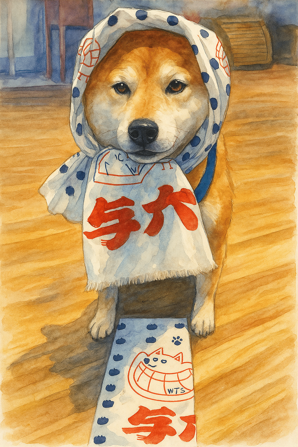 親バカ柴犬画像です。。。｜469＠ひたすらAI柴犬