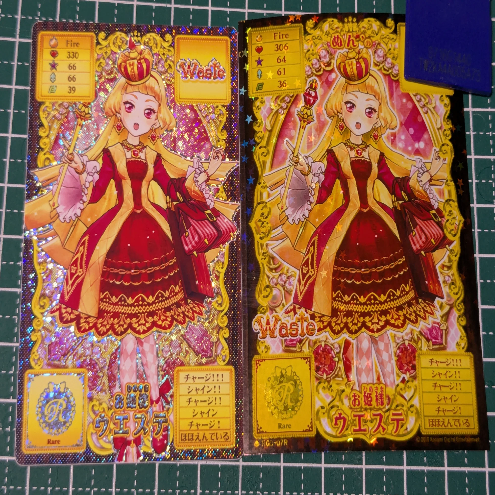 ダブったカードでシャドーボックスを作りました②｜しいくん