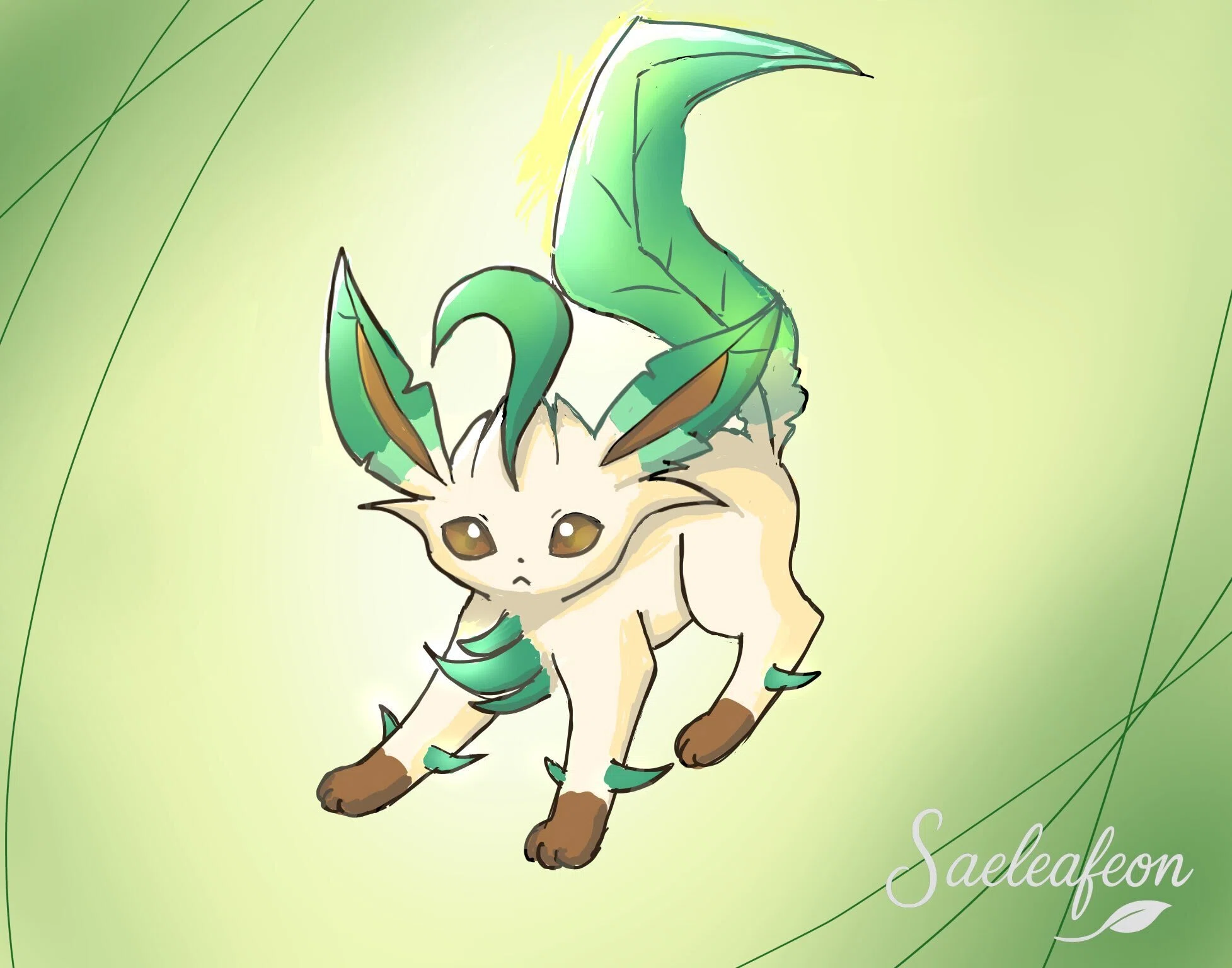 Talking about my favorite] Why I love that Leafeon is a 