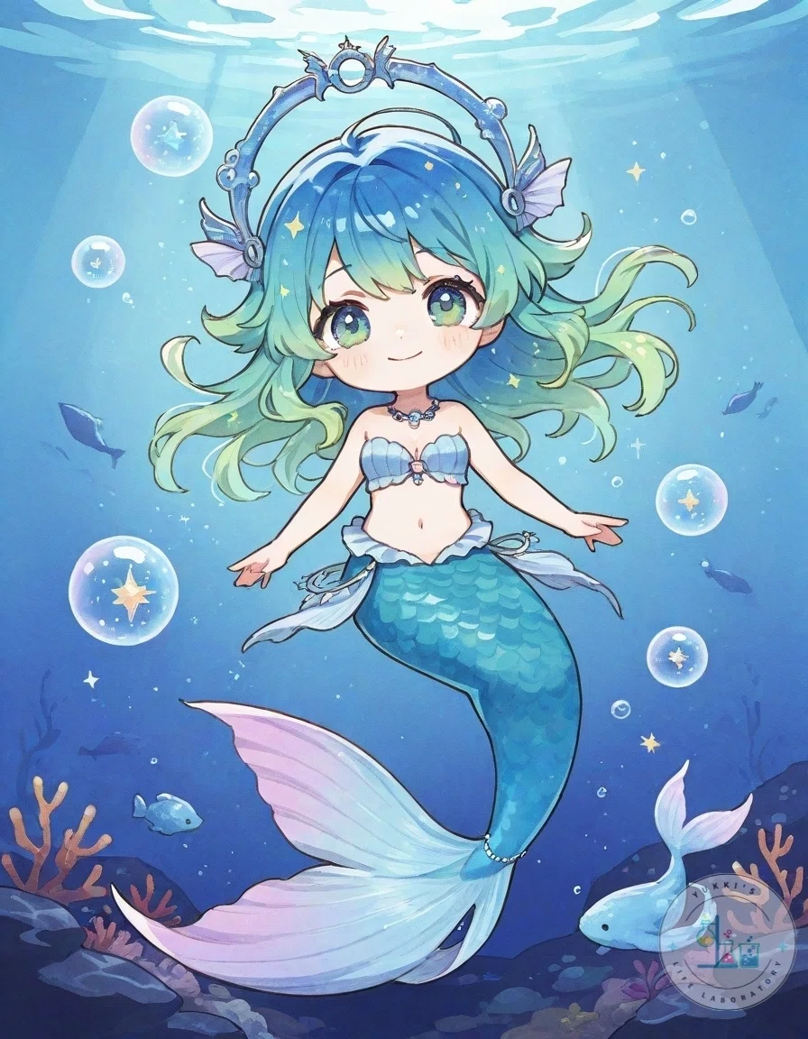 PixAI】人魚コレクション｜ゆっきー🧪ゆっきーの人生実験室🧫