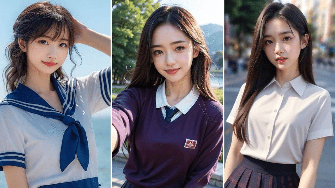 学生服など未成年を想起させる衣装を用いたコンテンツは、Fantiaやmyfansの規約上特にBANされやすい