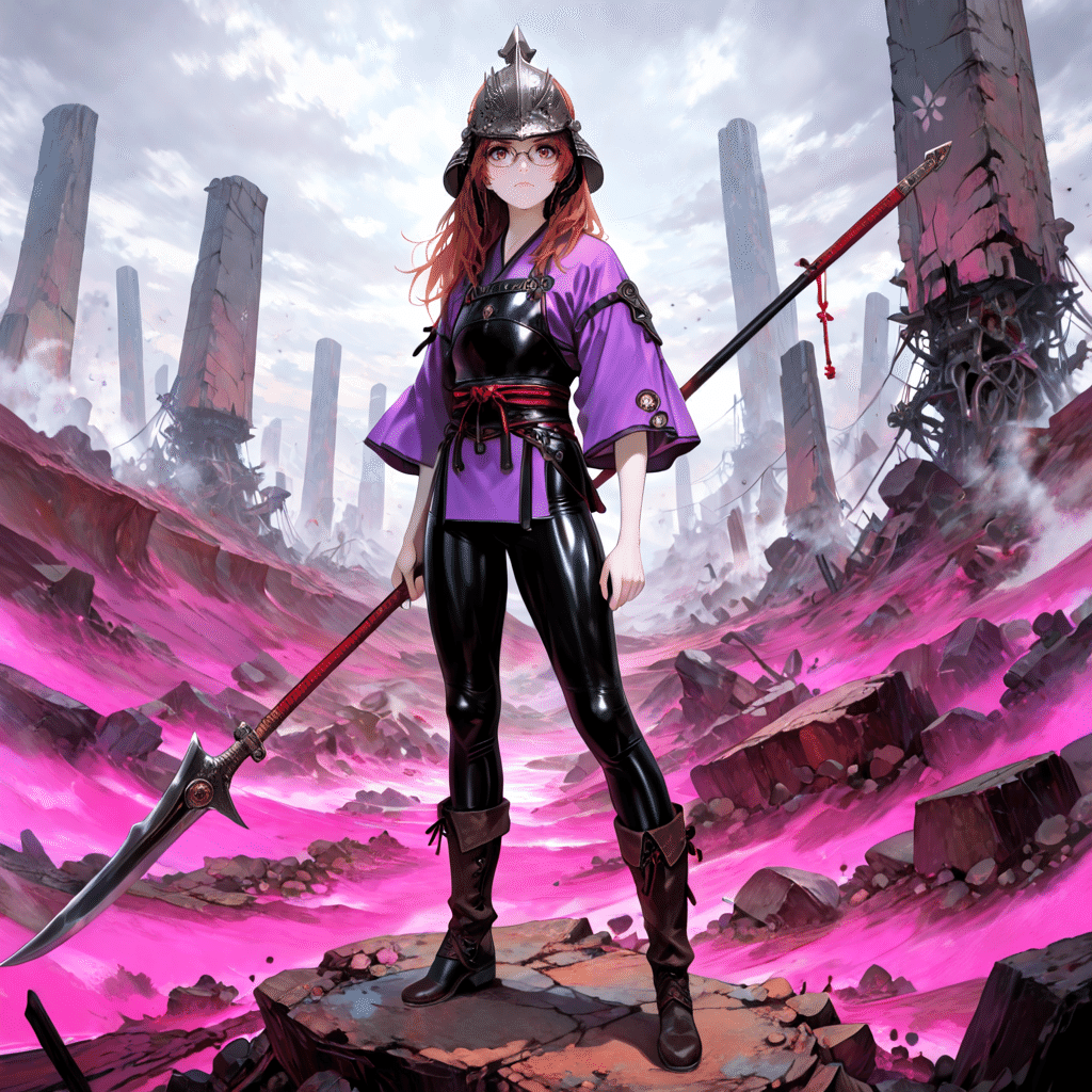 StableDiffusion、ファンタジーキャラジェネレーター⑧サムライ女｜およよ