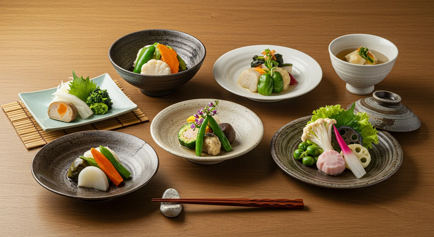 お盆の精進料理
