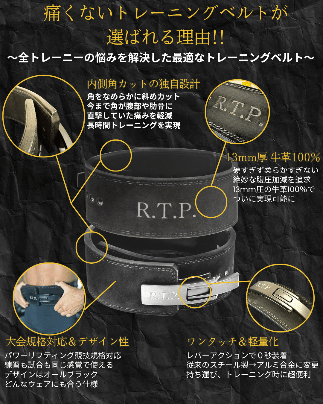 7ヶ月かけて痛くないトレーニングベルトを作りました-芳賀セブン