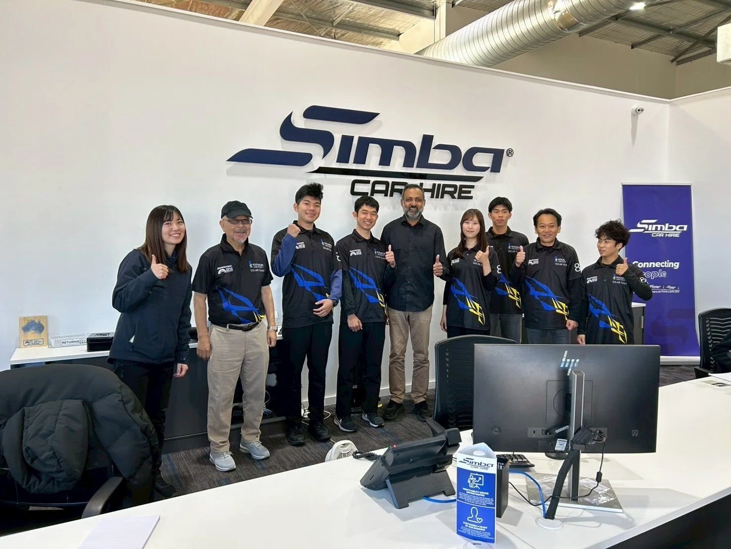 BWSC2025 現地レポート#1 学生とソーラーカーがオーストラリアへ到着