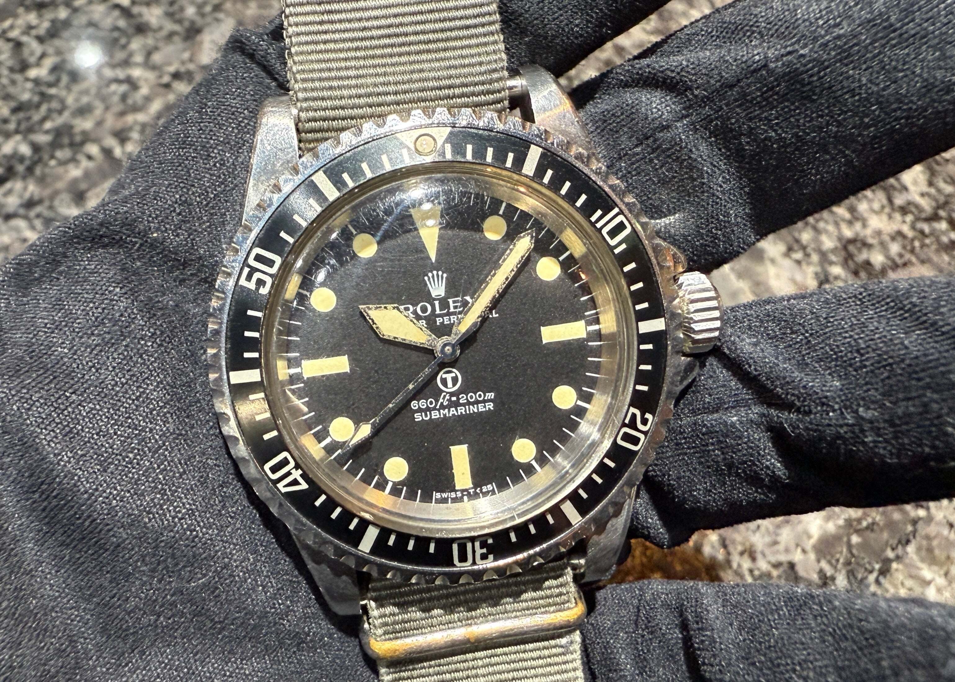 ハザード退化（微高） SOLD OUTモデル紹介！！これぞ唯一無二の存在感！Ref.5513 ミリタリー