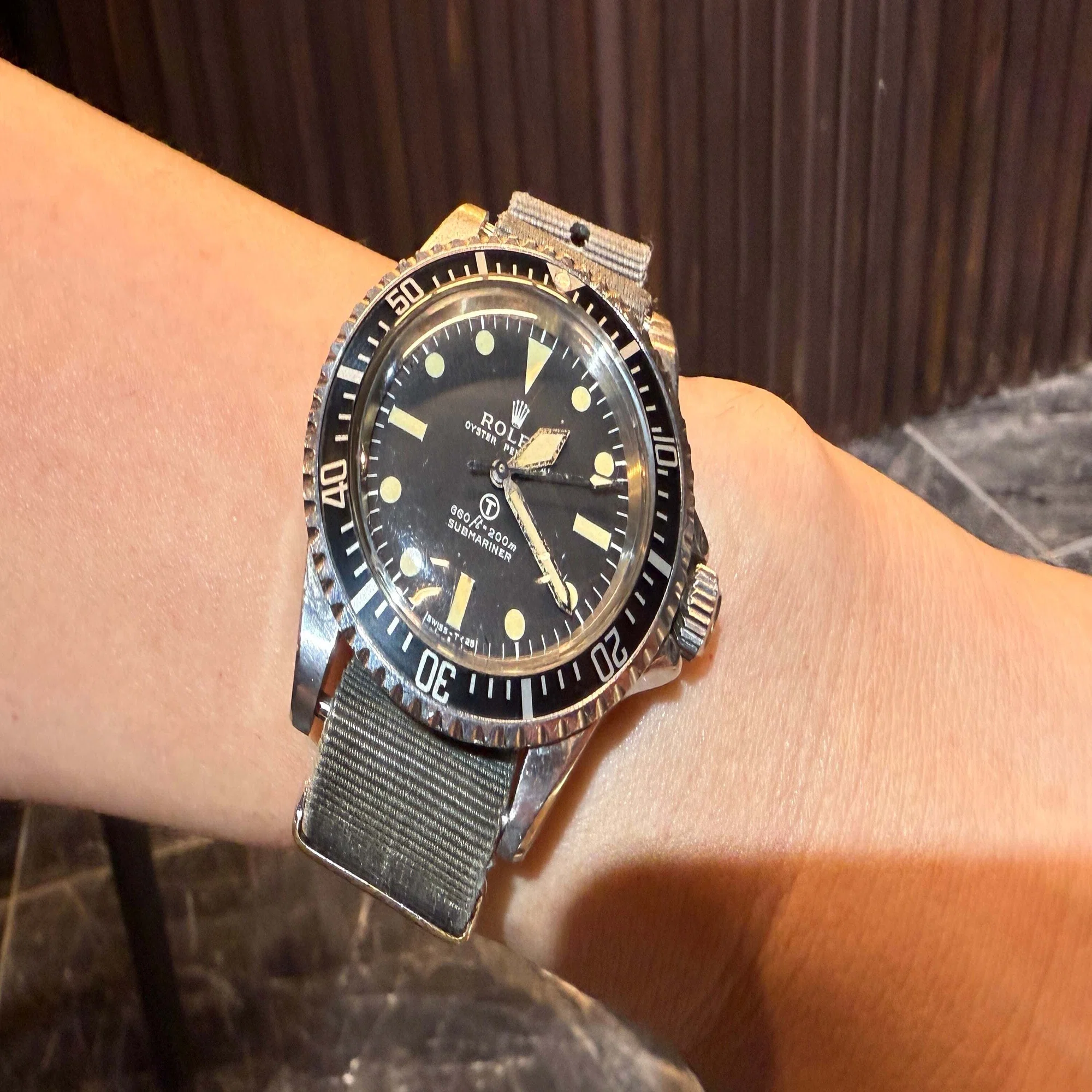 SOLD OUTモデル紹介！！これぞ唯一無二の存在感！Ref.5513 ミリタリー 