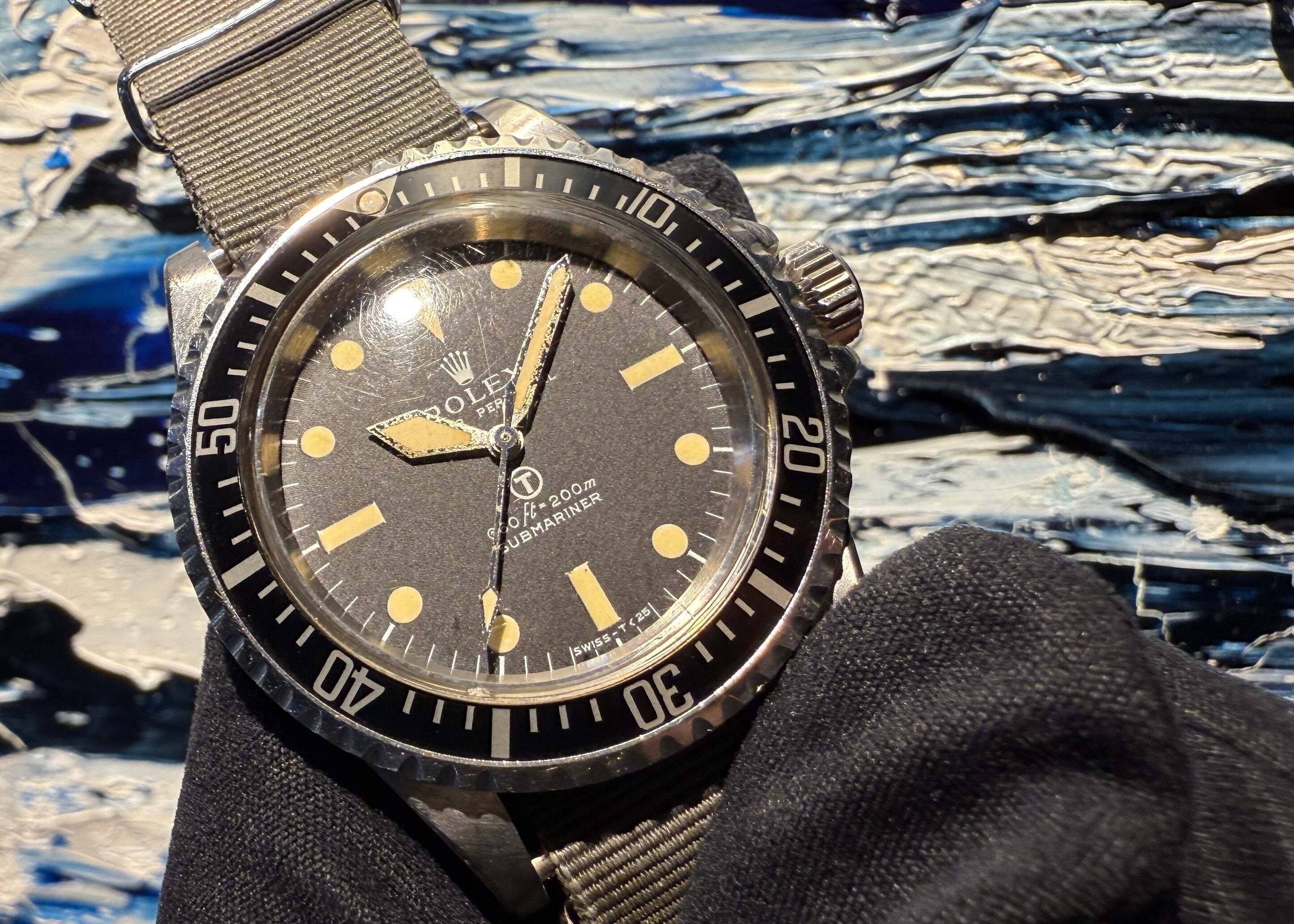 ハザード退化（微高） SOLD OUTモデル紹介！！これぞ唯一無二の存在感！Ref.5513 ミリタリー