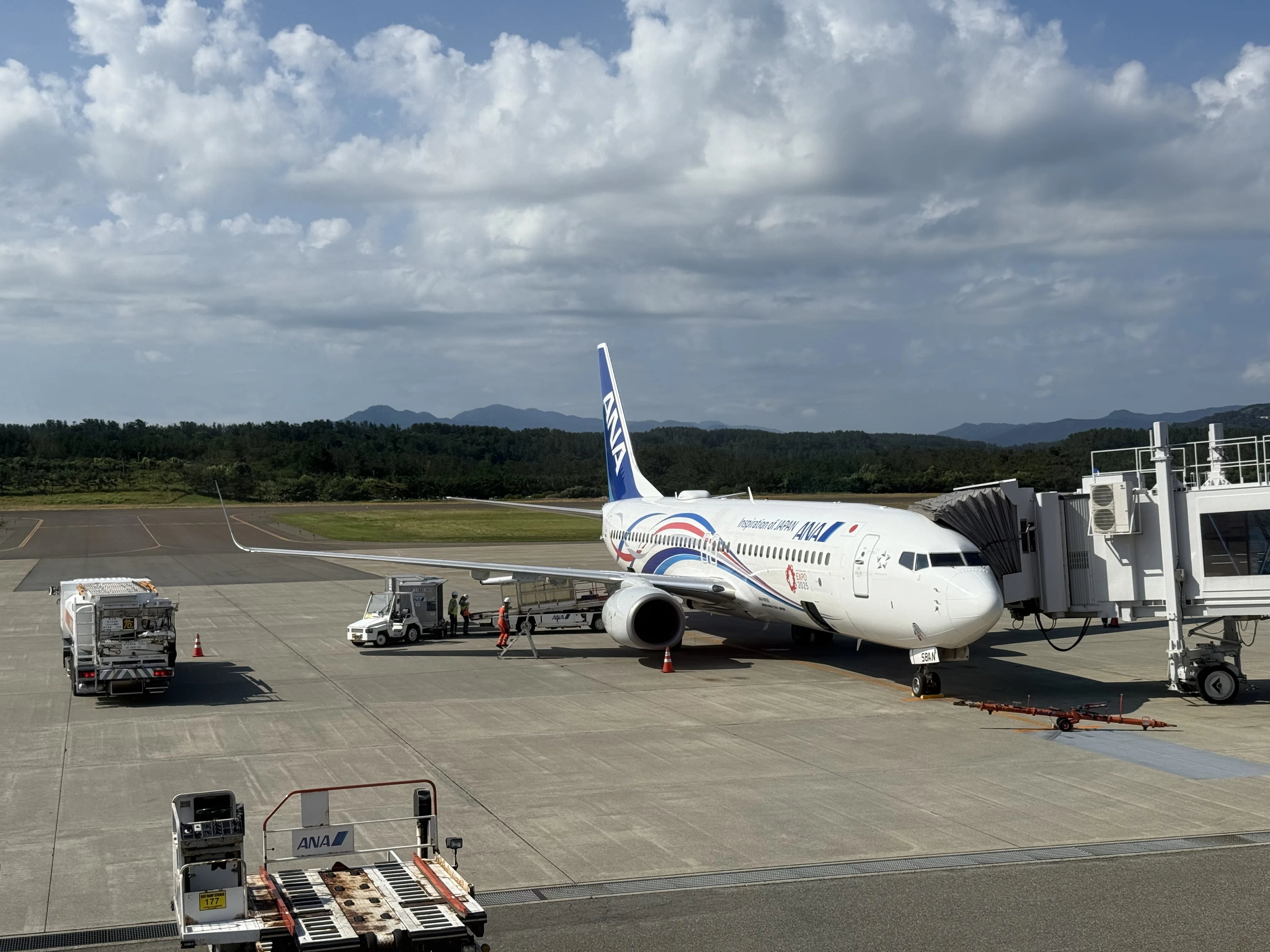 Flight Log] NH393 Haneda to Shonai Premium Class: Flying on the