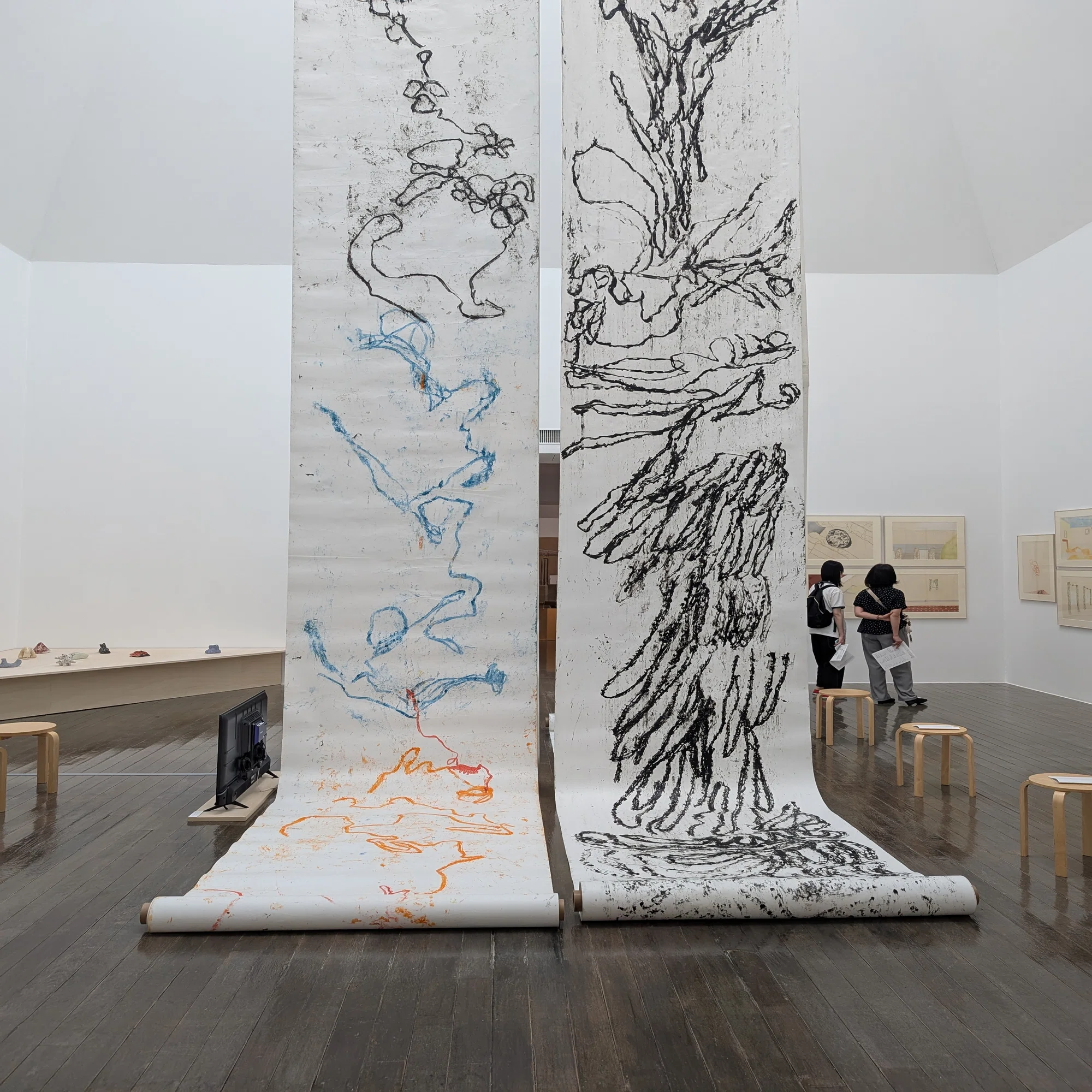 感想）日比野克彦展 ひとり橋の上に立ってから、だれかと舟で繰り出す 